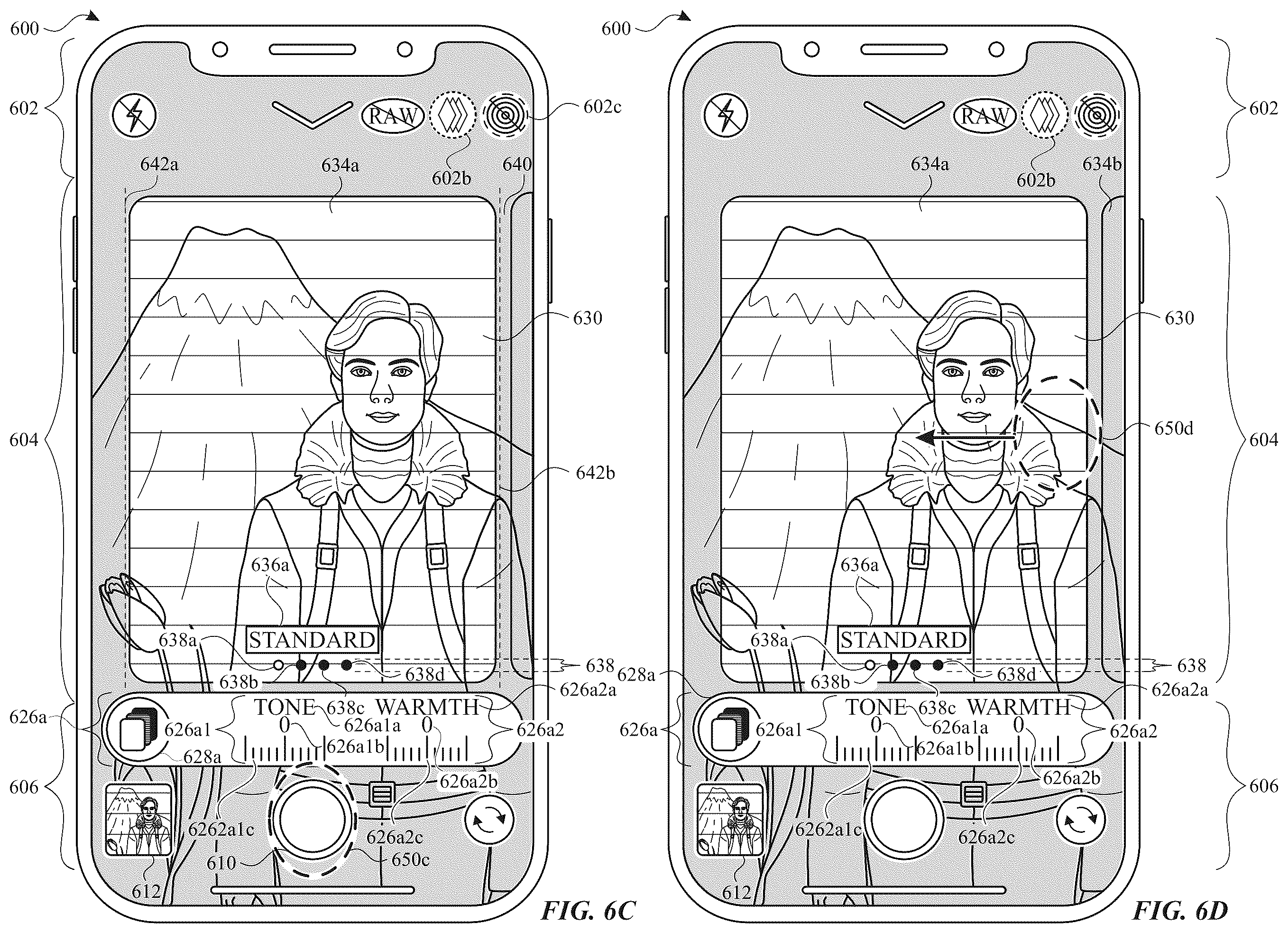 Patent US12112024 Figure 10 – User interfaces for managing media styles