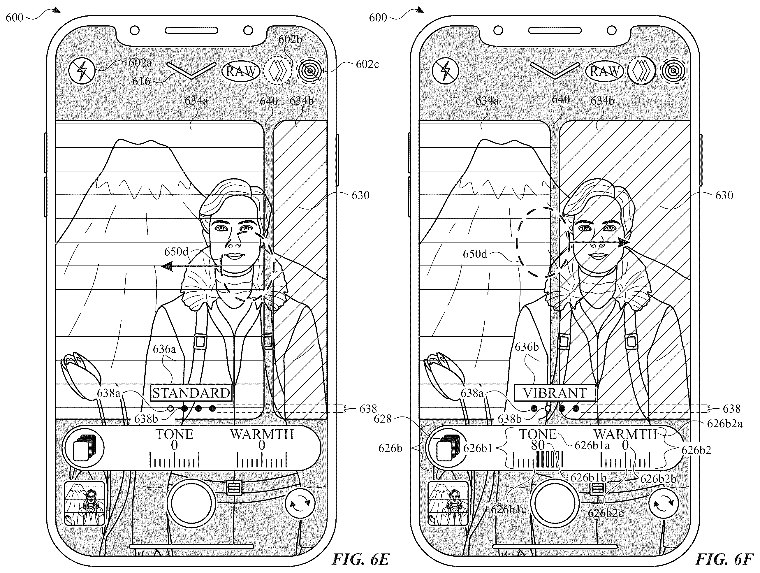 Patent US12112024 Figure 11 – User interfaces for managing media styles