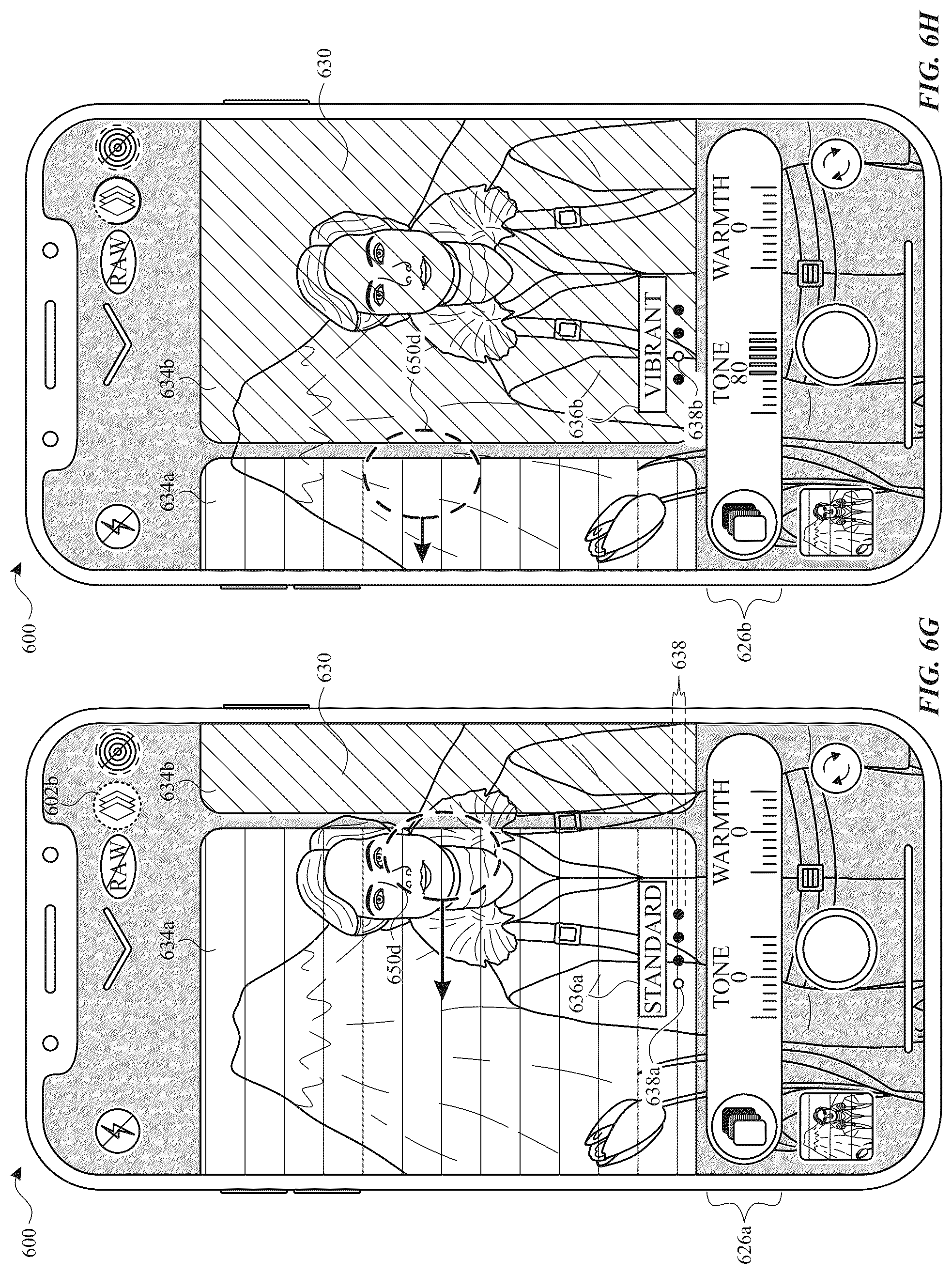 Patent US12112024 Figure 12 – User interfaces for managing media styles