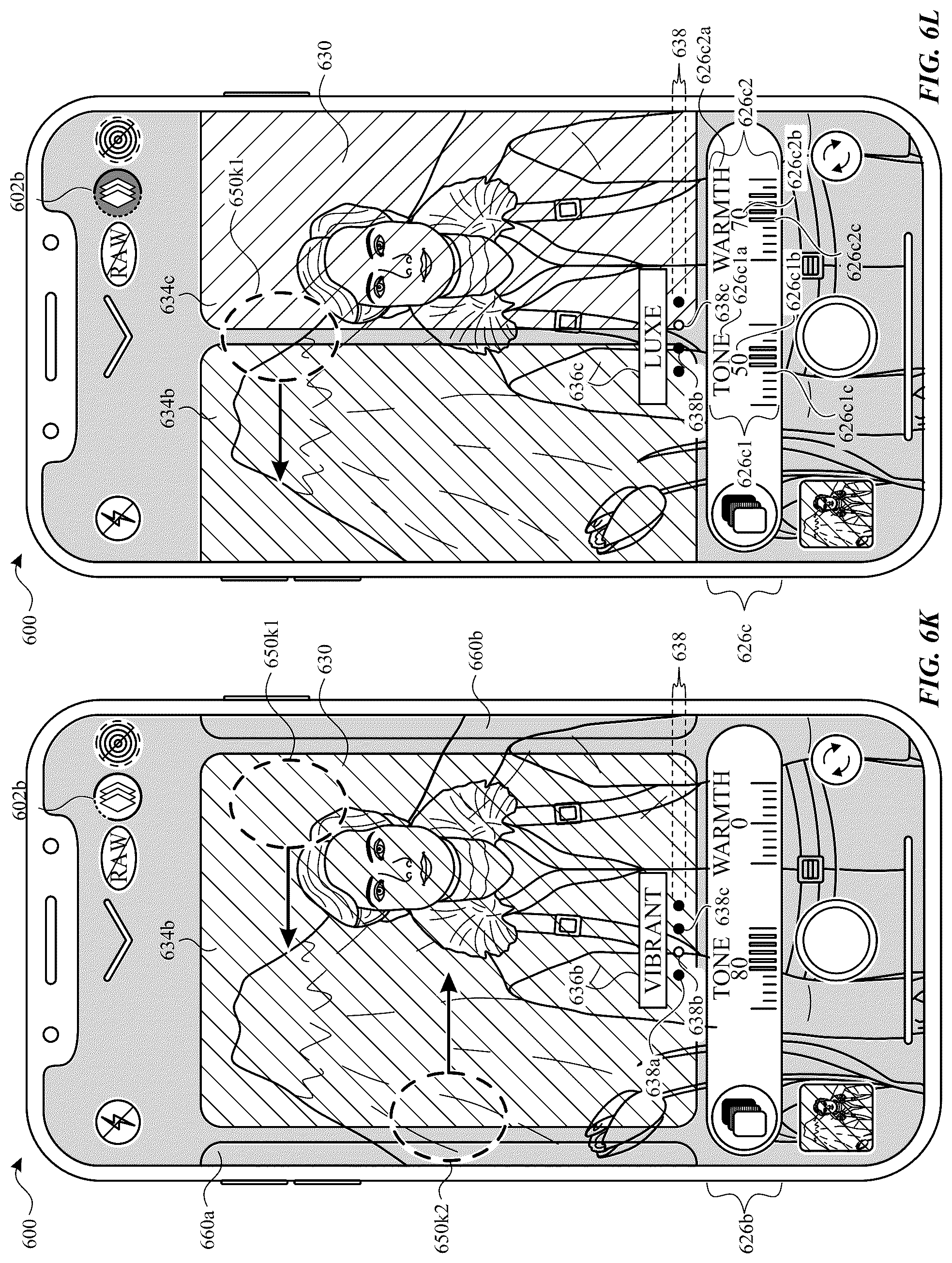 Patent US12112024 Figure 14 – User interfaces for managing media styles