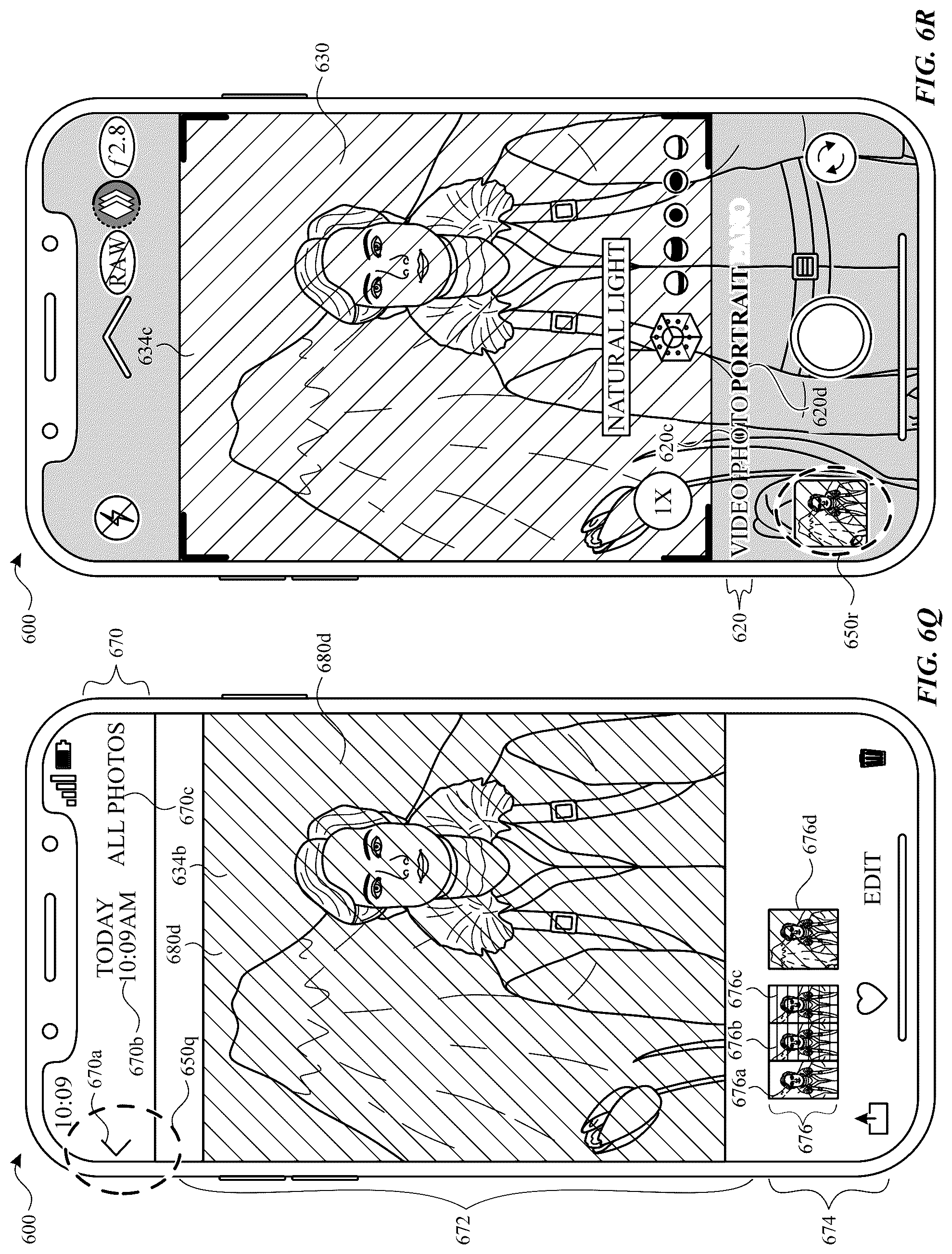 Patent US12112024 Figure 17 – User interfaces for managing media styles