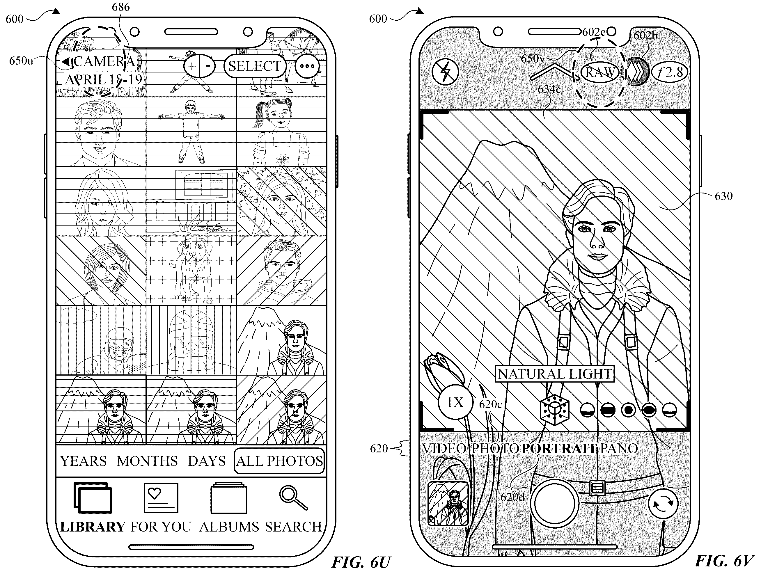 Patent US12112024 Figure 19 – User interfaces for managing media styles
