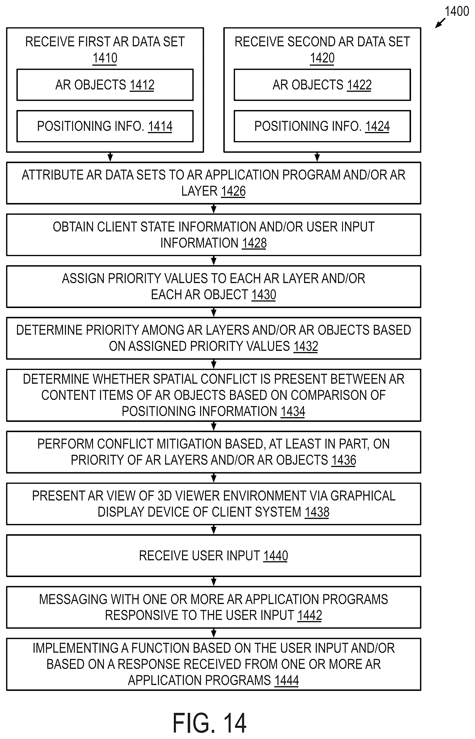 Patent US12112031 Figure 13 – Augmented reality for the Internet of Things