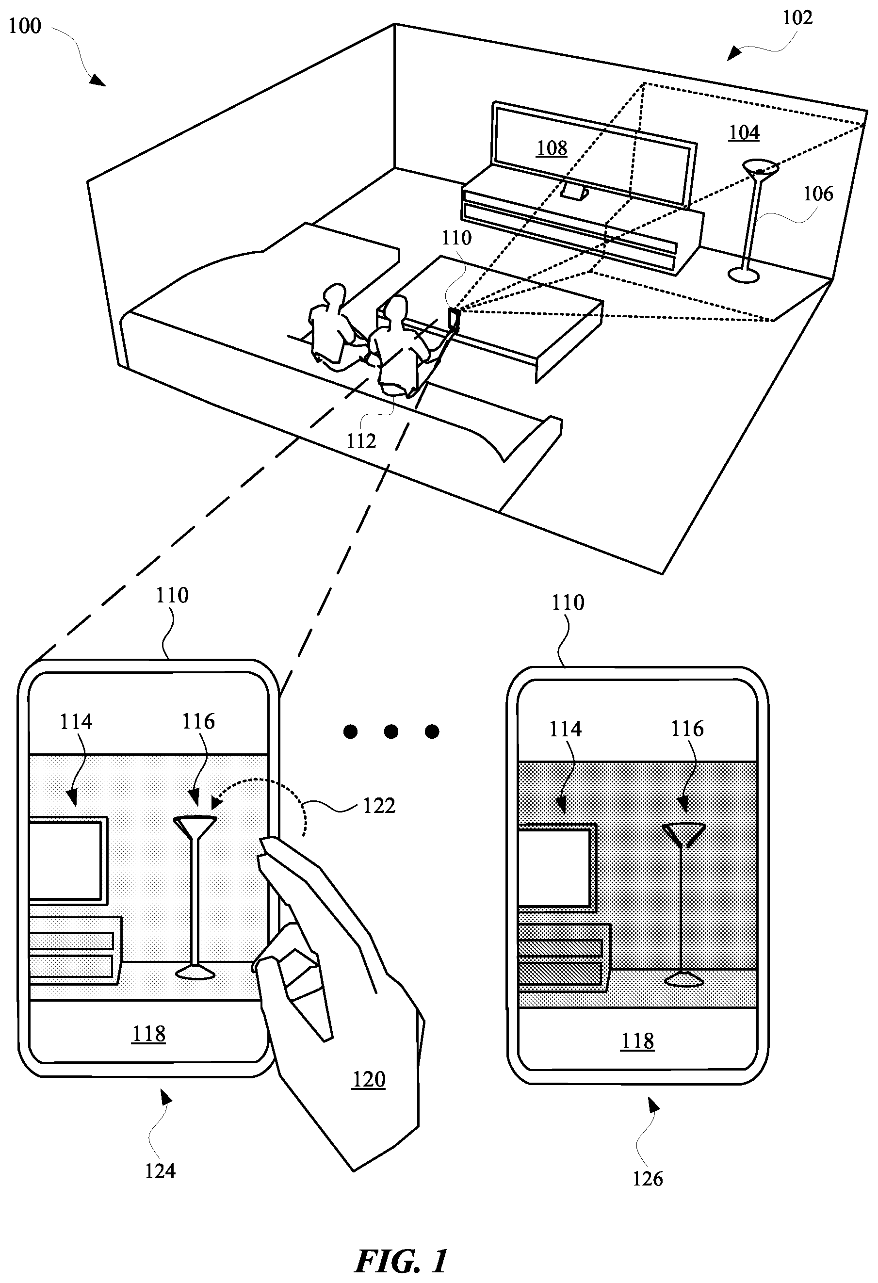 Patent US12112032 Figure 1 – Controlling a device based on processing of image data that captures the device and/or an installation environment of the device