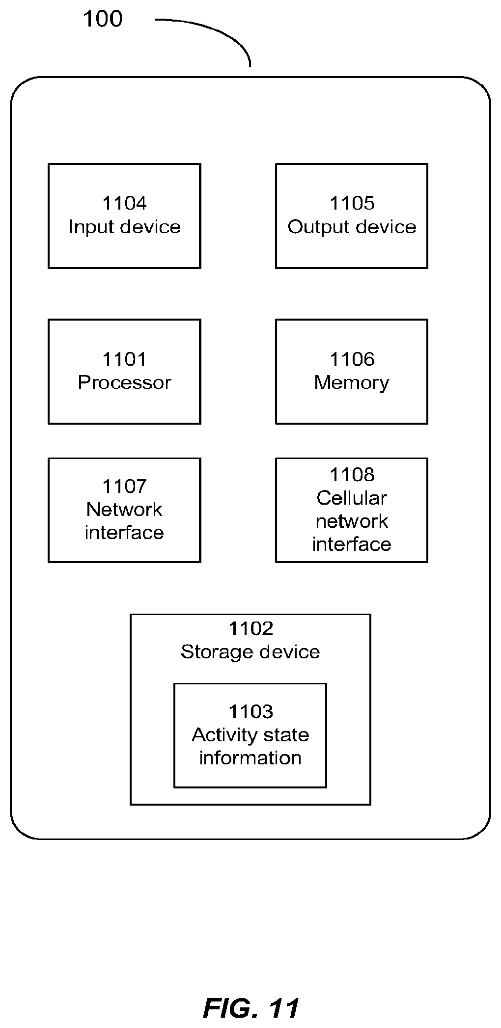Patent US12112033 Figure 16 – Selective hibernation of activities in an electronic device