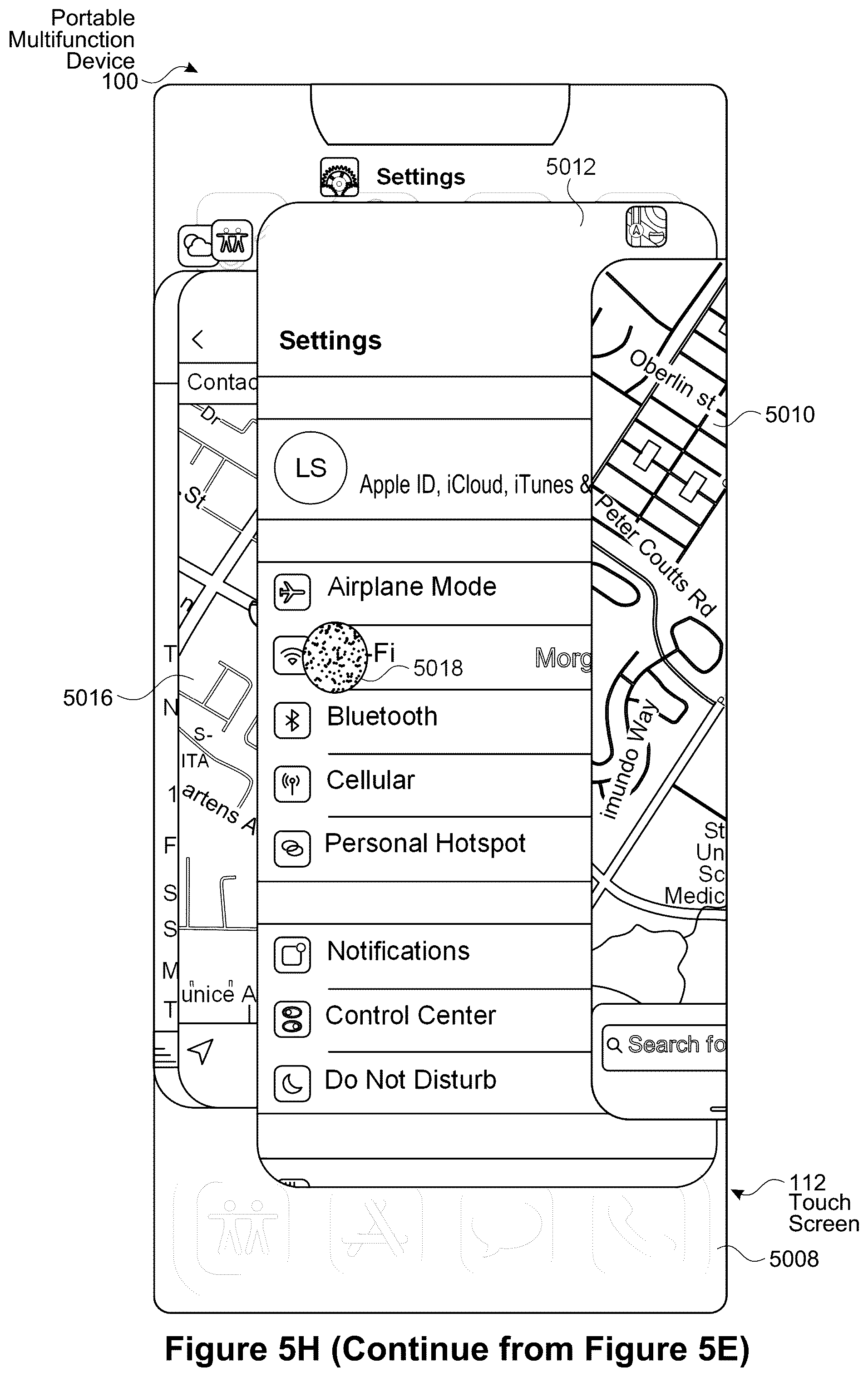 Patent US12112034 Figure 17 – Devices and methods for interacting with an application switching user interface