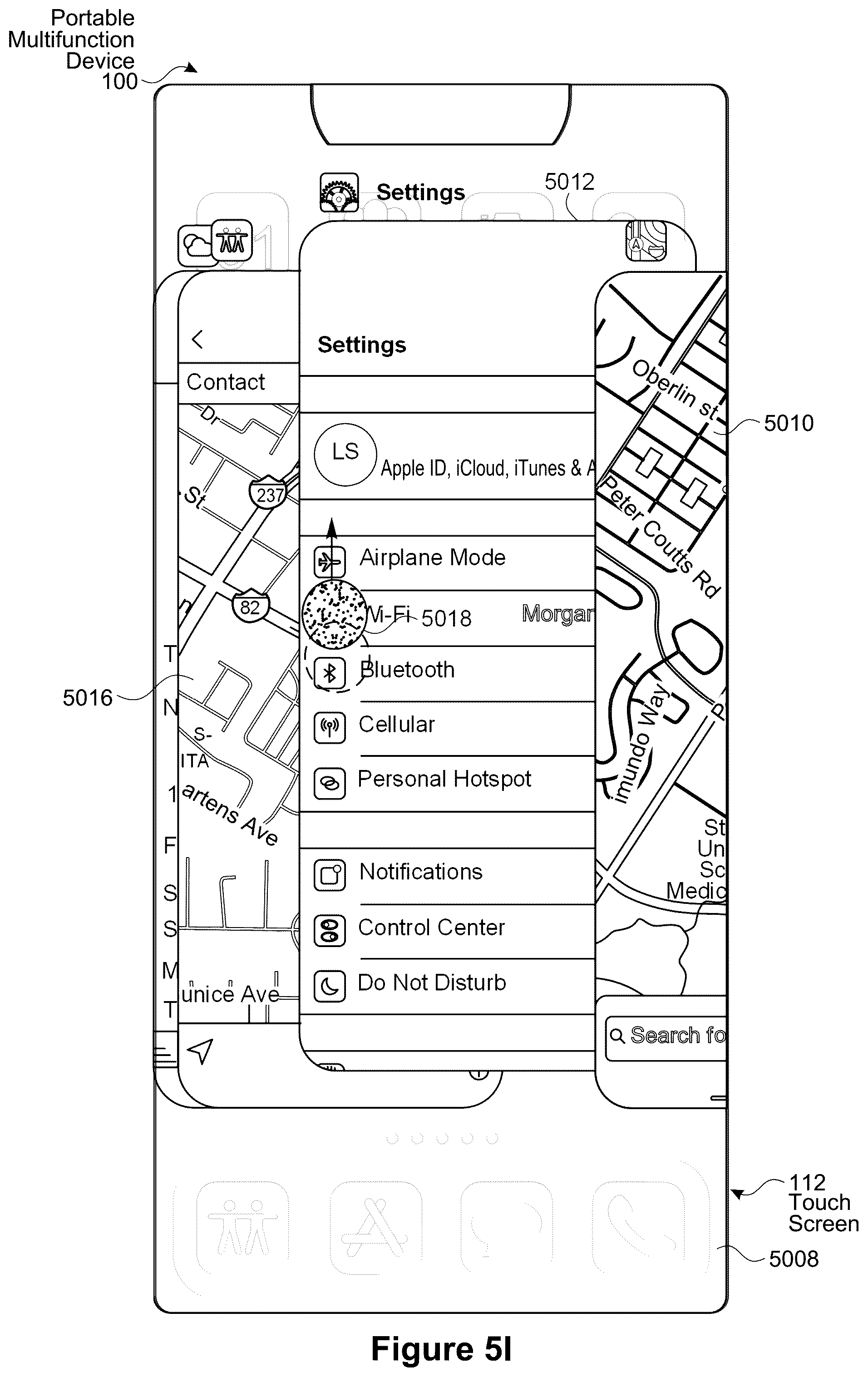 Patent US12112034 Figure 18 – Devices and methods for interacting with an application switching user interface