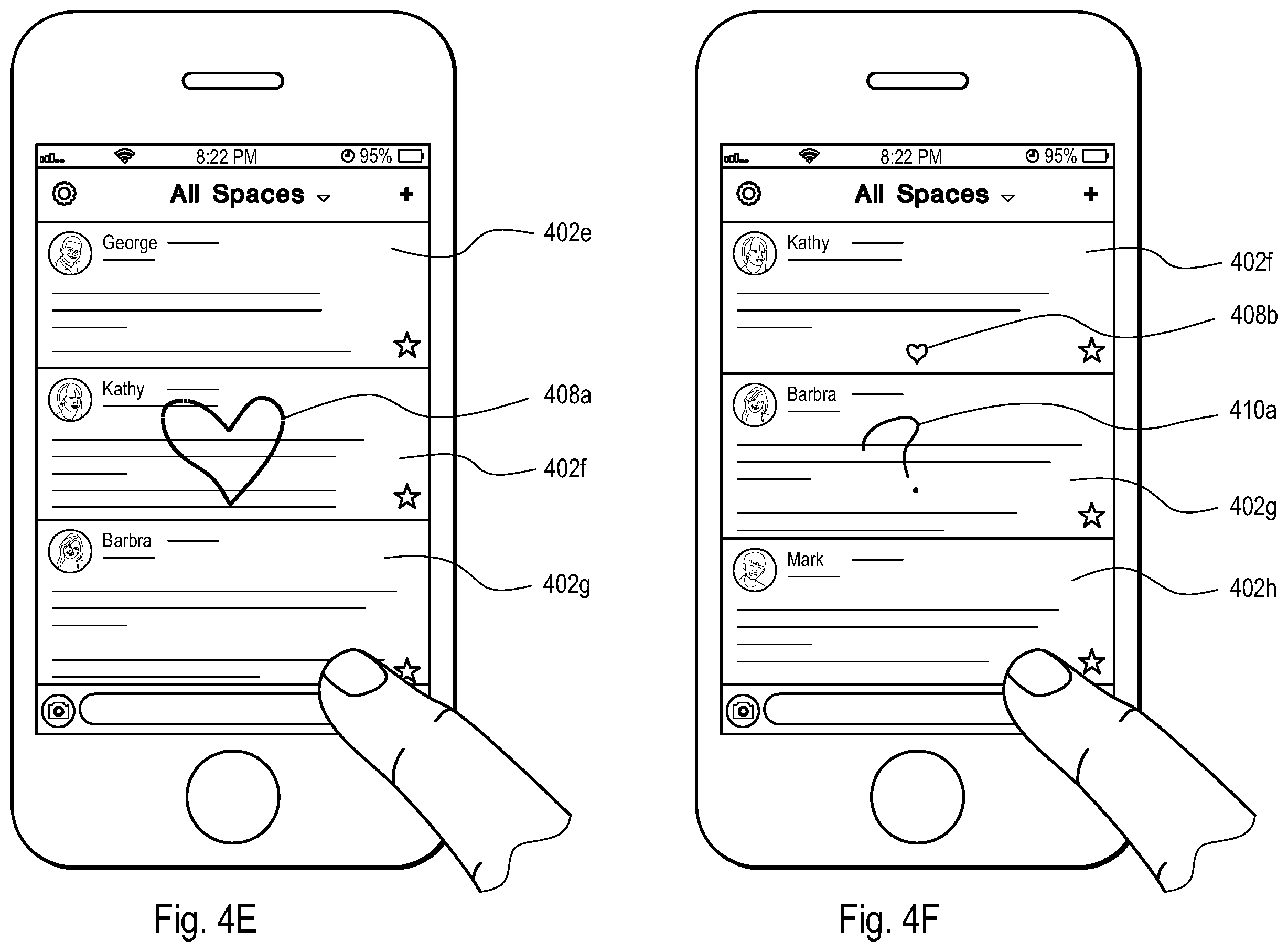 Patent US12112035 Figure 7 – Recognition and processing of gestures in a graphical user interface using machine learning