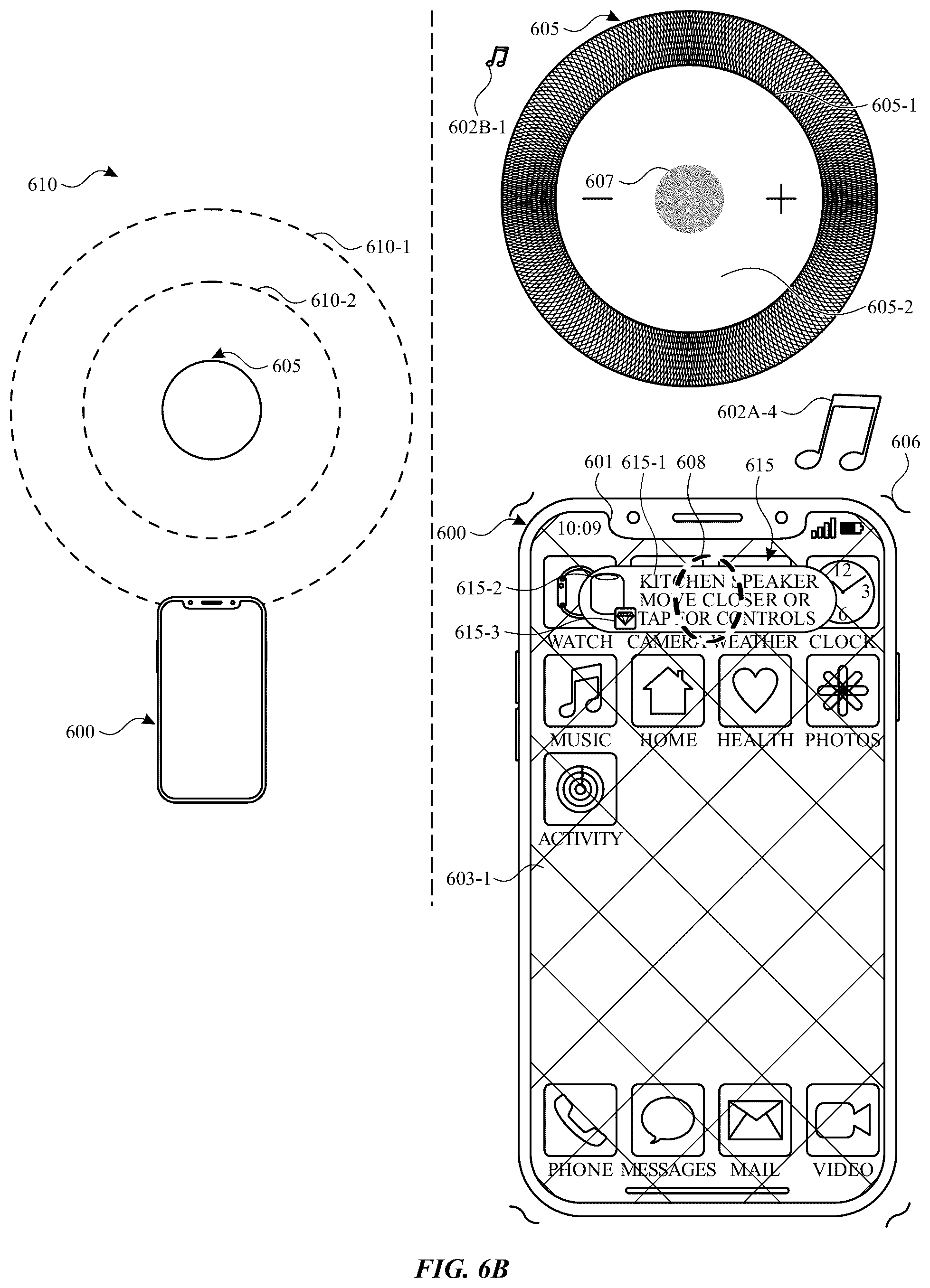 Patent US12112037 Figure 18 – Methods and interfaces for media control with dynamic feedback