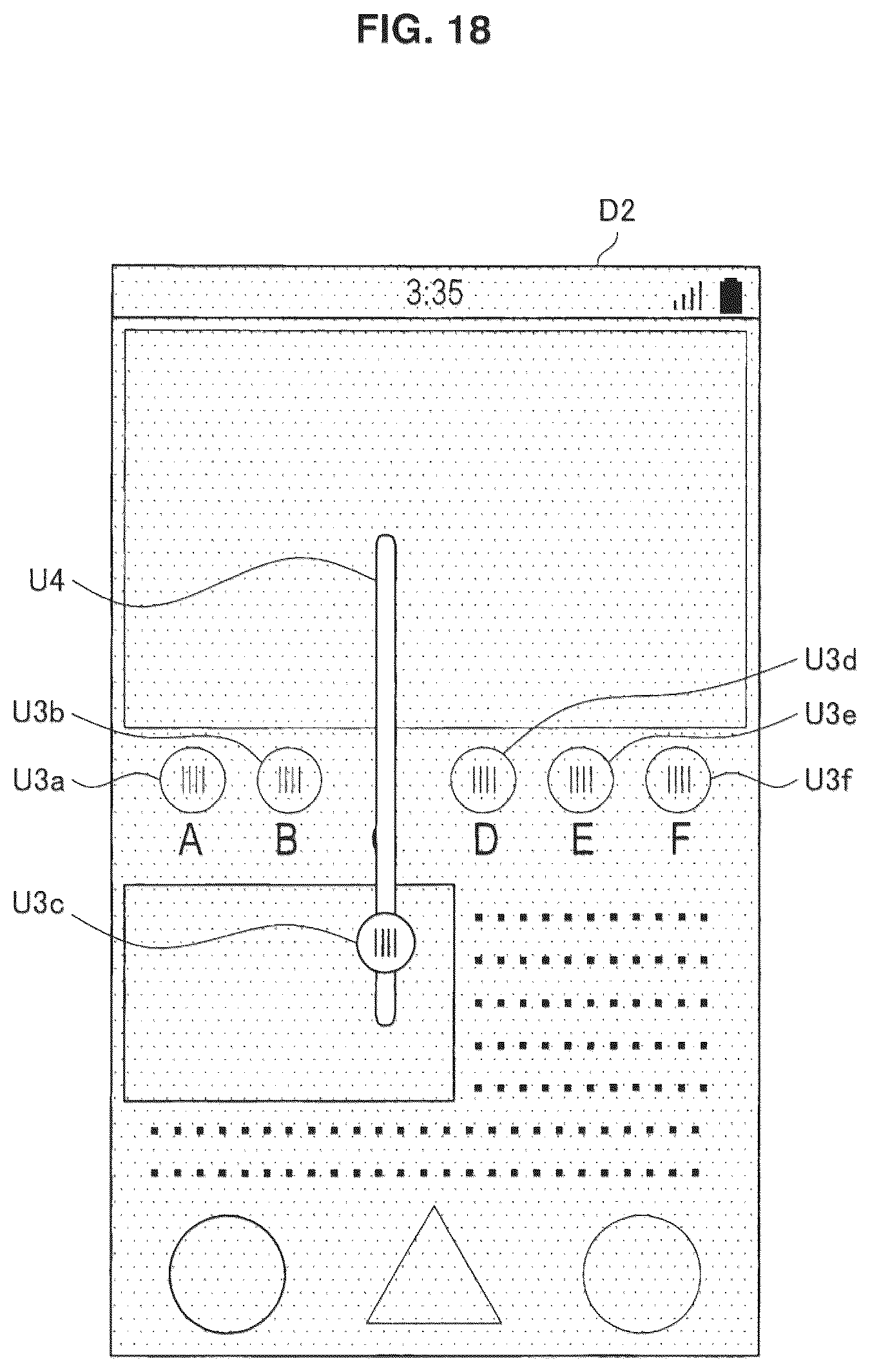 Patent US12112038 Figure 18 – Display device, display controlling method, and computer program