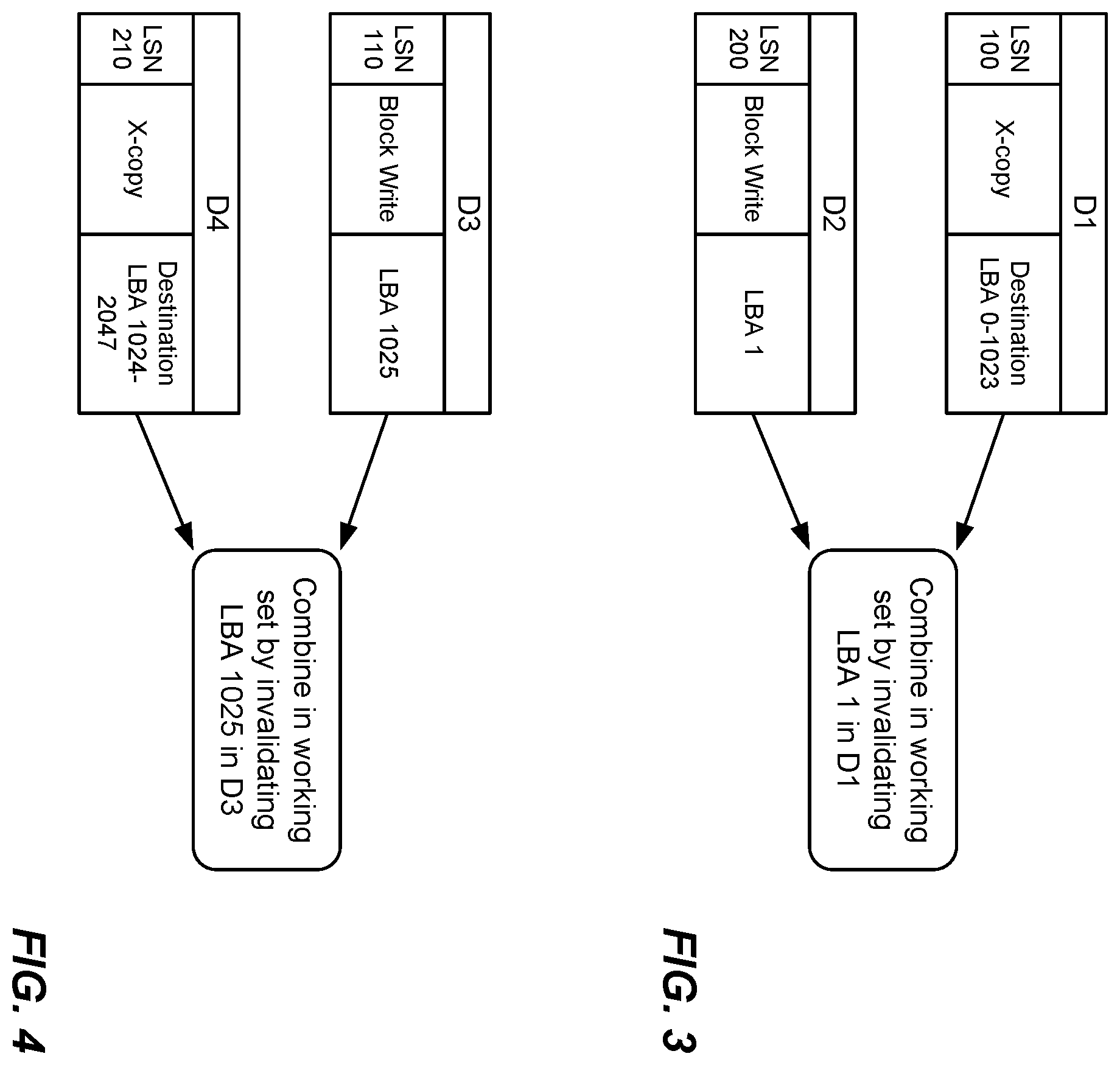 Patent US12112039 Figure 3 – Combining xcopy's, unmaps, and writes in a single flush