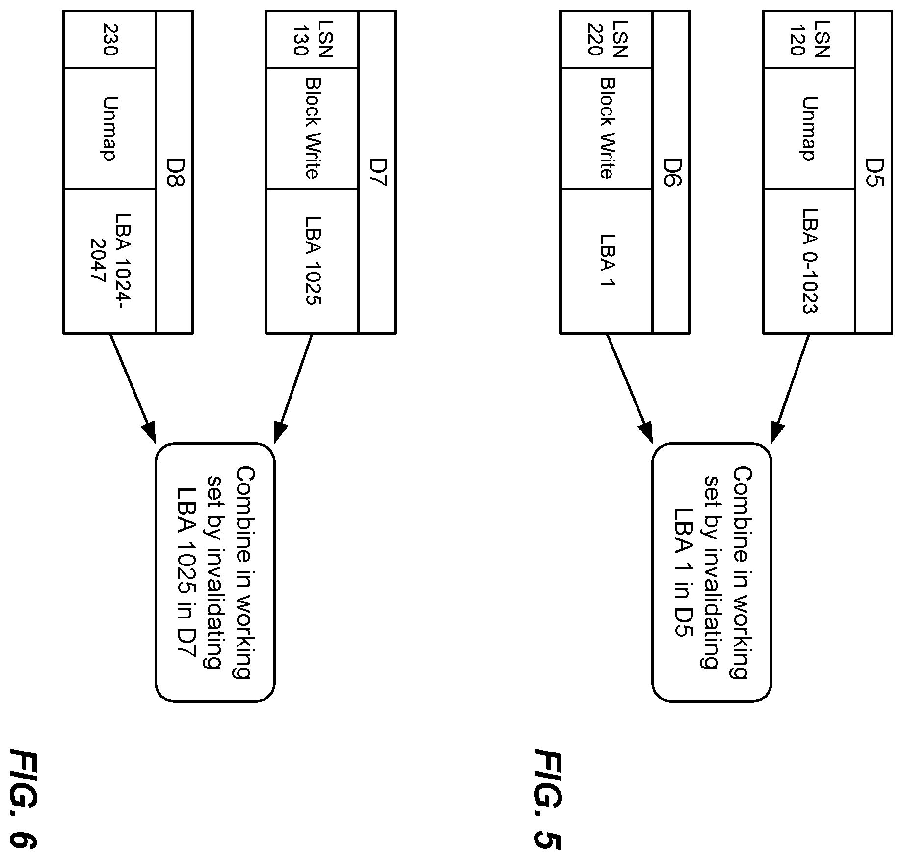 Patent US12112039 Figure 4 – Combining xcopy's, unmaps, and writes in a single flush