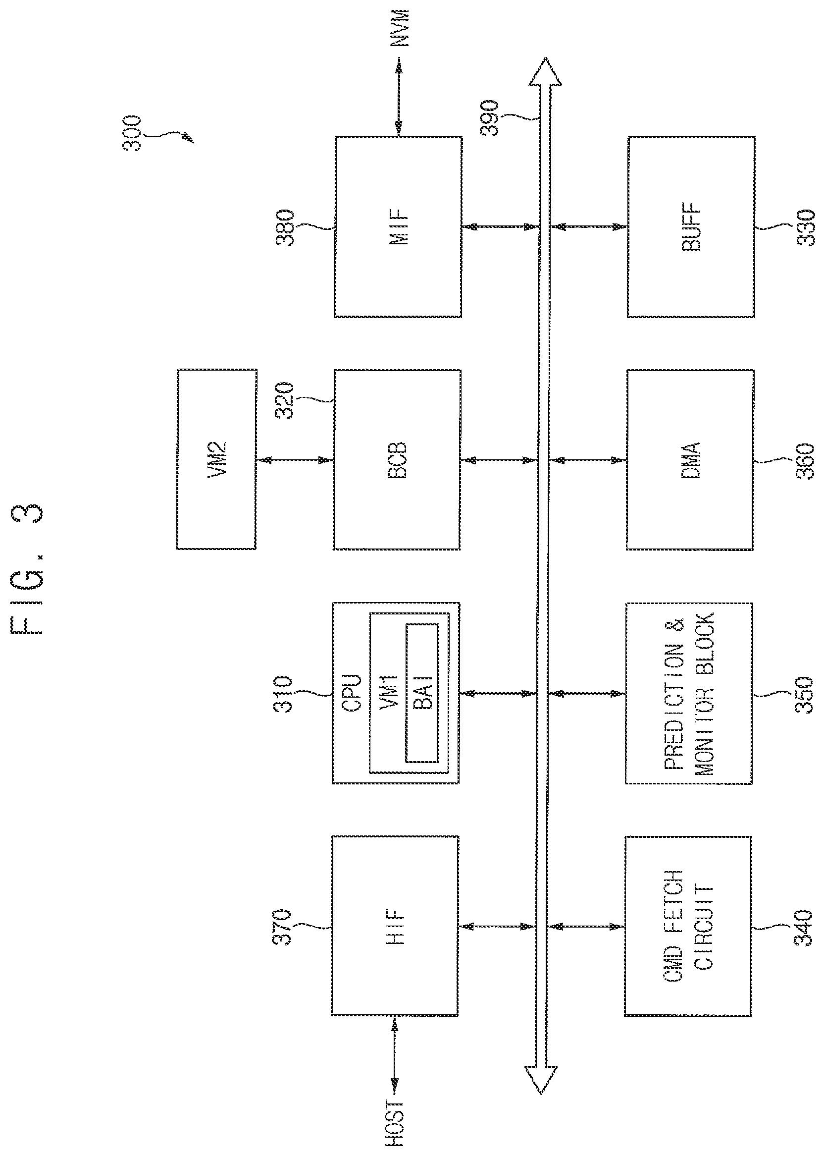 Patent US12112045 Figure 3 – Storage device and method of operating the same