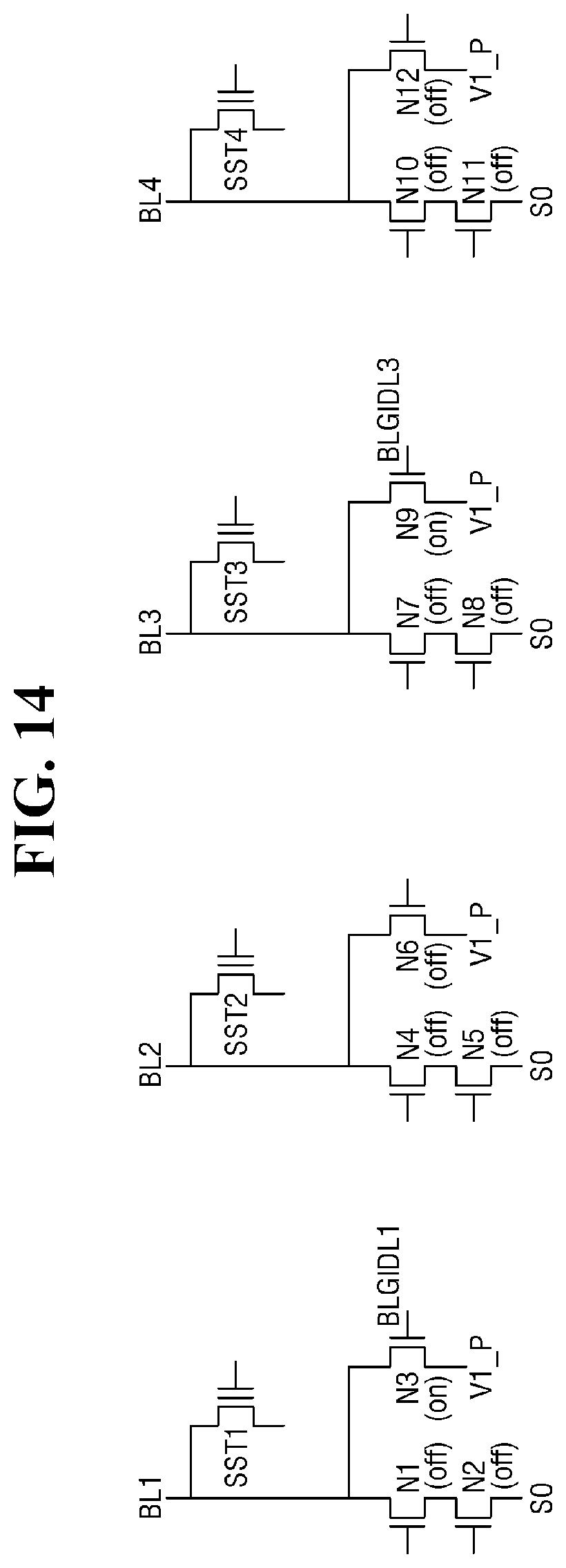 Patent US12112056 Figure 14 – Non-volatile memory device and a method for operating the same