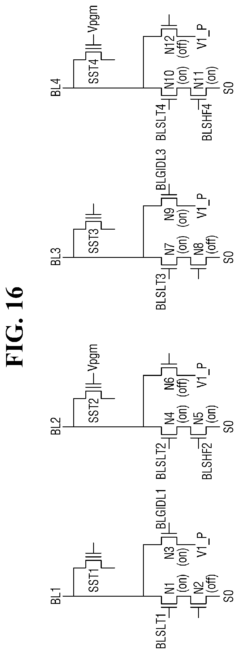 Patent US12112056 Figure 16 – Non-volatile memory device and a method for operating the same