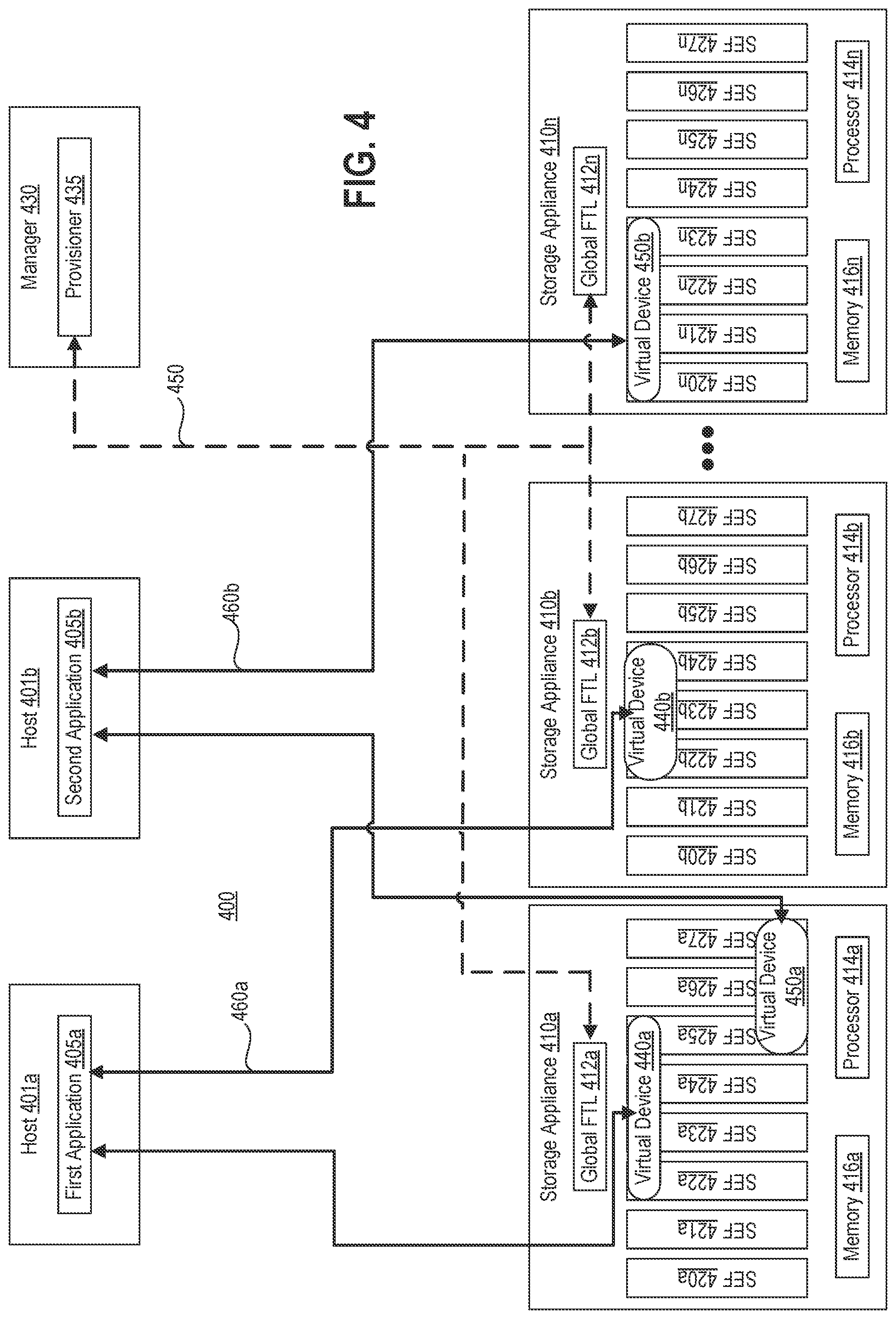 Patent US12112074 Figure 5 – Maintaining quality of service of non-volatile memory devices in heterogeneous environment