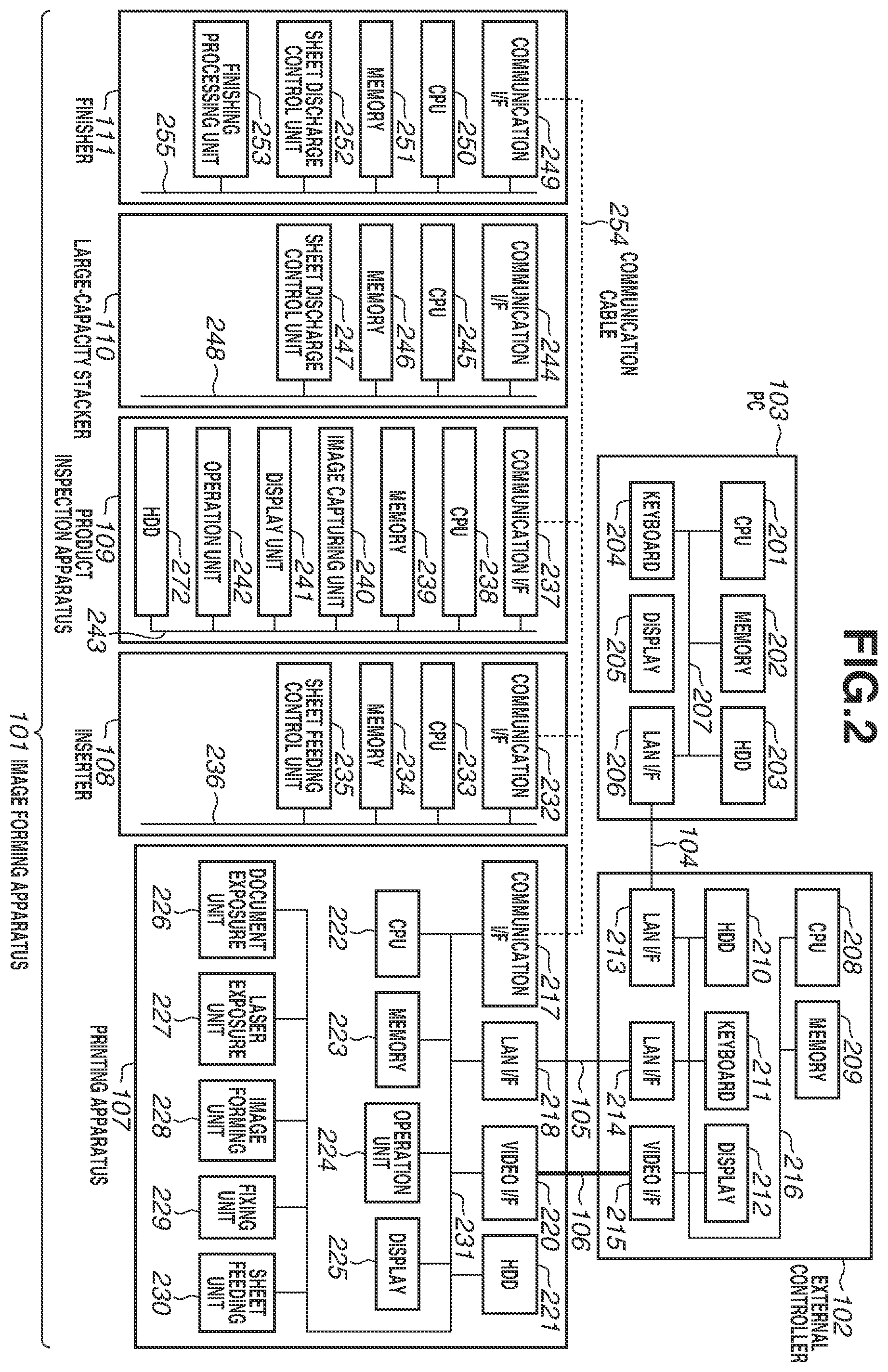 Patent US12112079 Figure 2 – Image processing apparatus and image processing system
