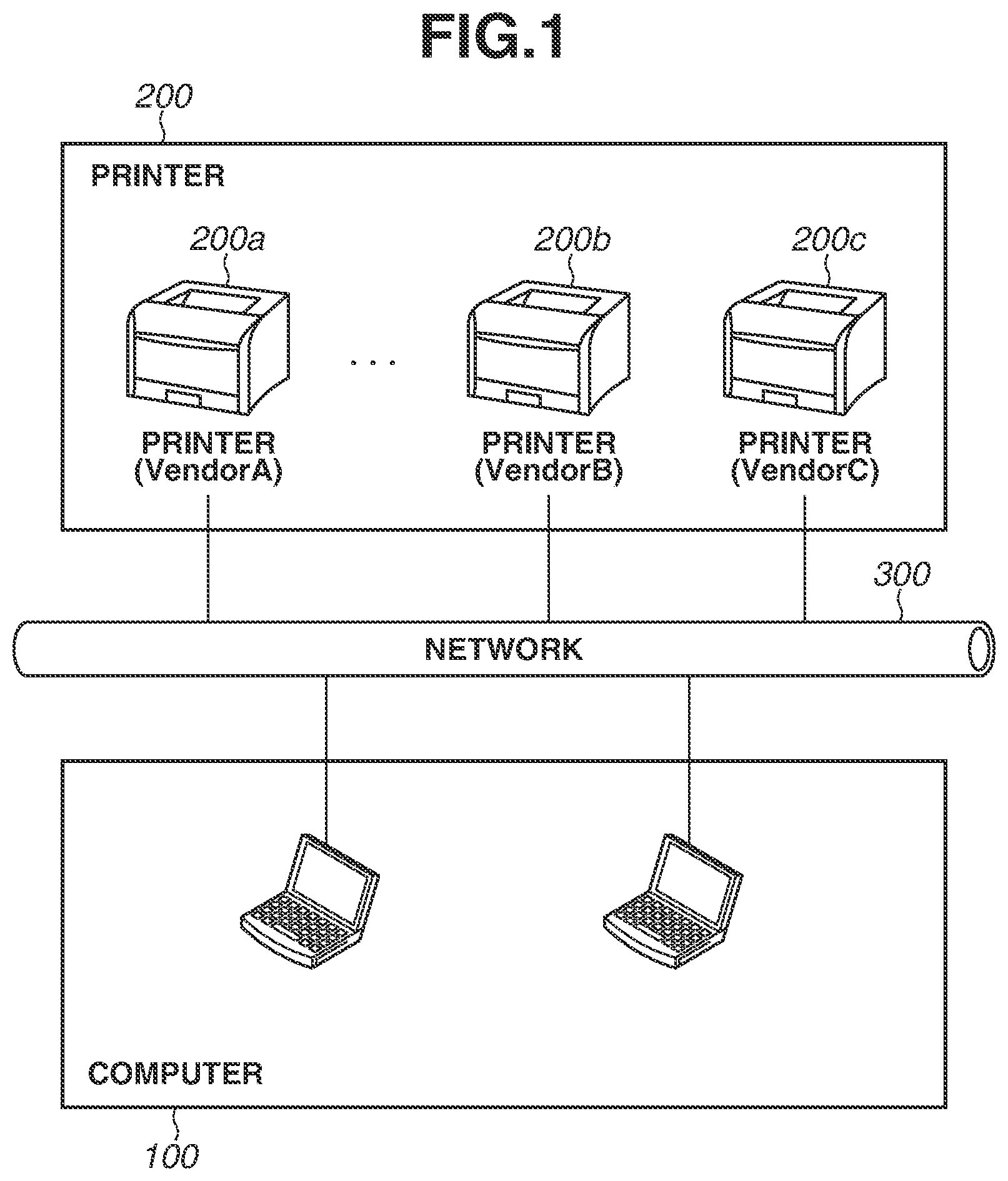 Patent US12112084 Figure 1 – Information processing apparatus, method for controlling information processing apparatus, and storage medium for using print driver extensions to convert a format of print data