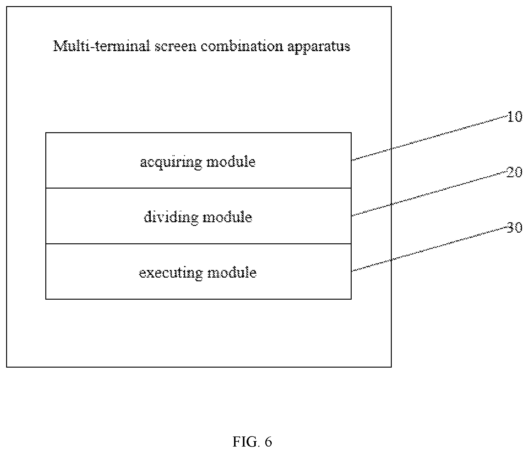 Patent US12112088 Figure 3 – Multi-terminal screen combination method, device, and computer storage medium