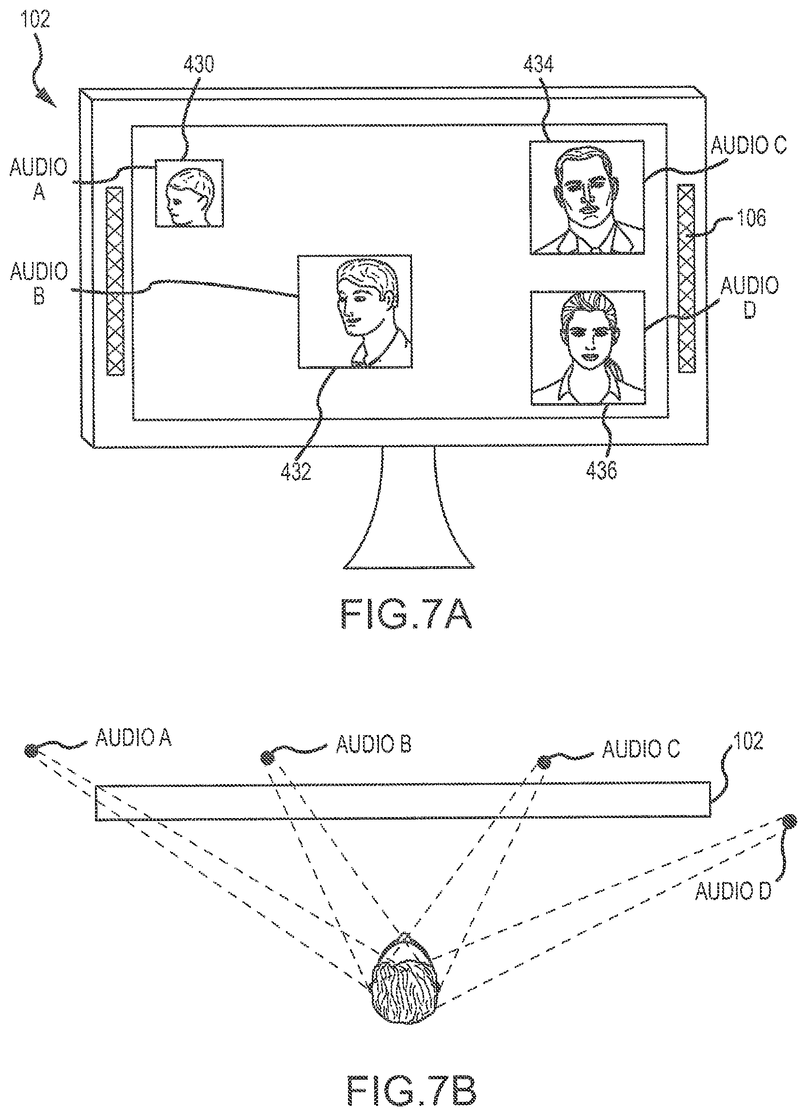 Patent US12112094 Figure 10 – Devices with enhanced audio