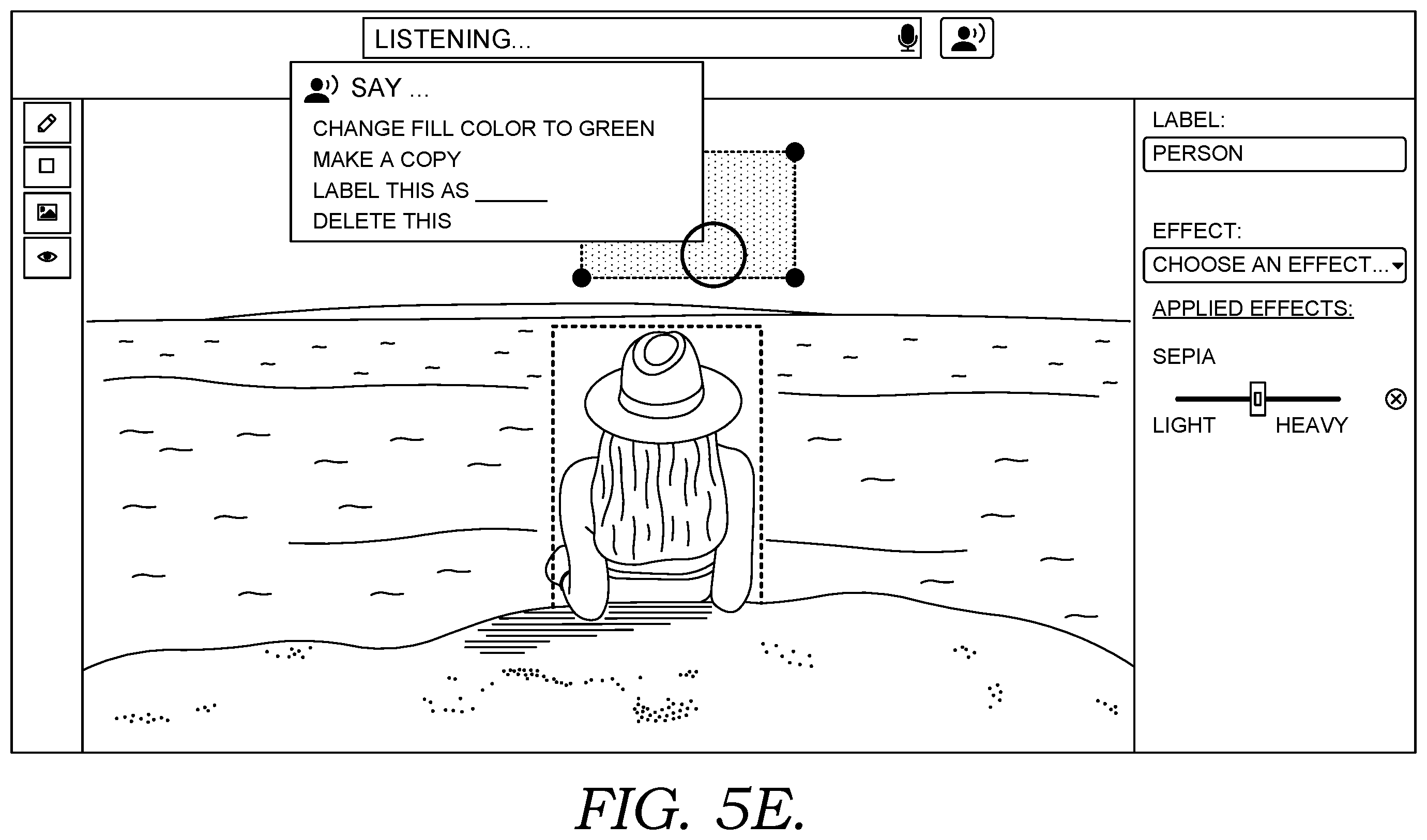 Patent US12112097 Figure 9 – Facilitating discovery of verbal commands using multimodal interfaces