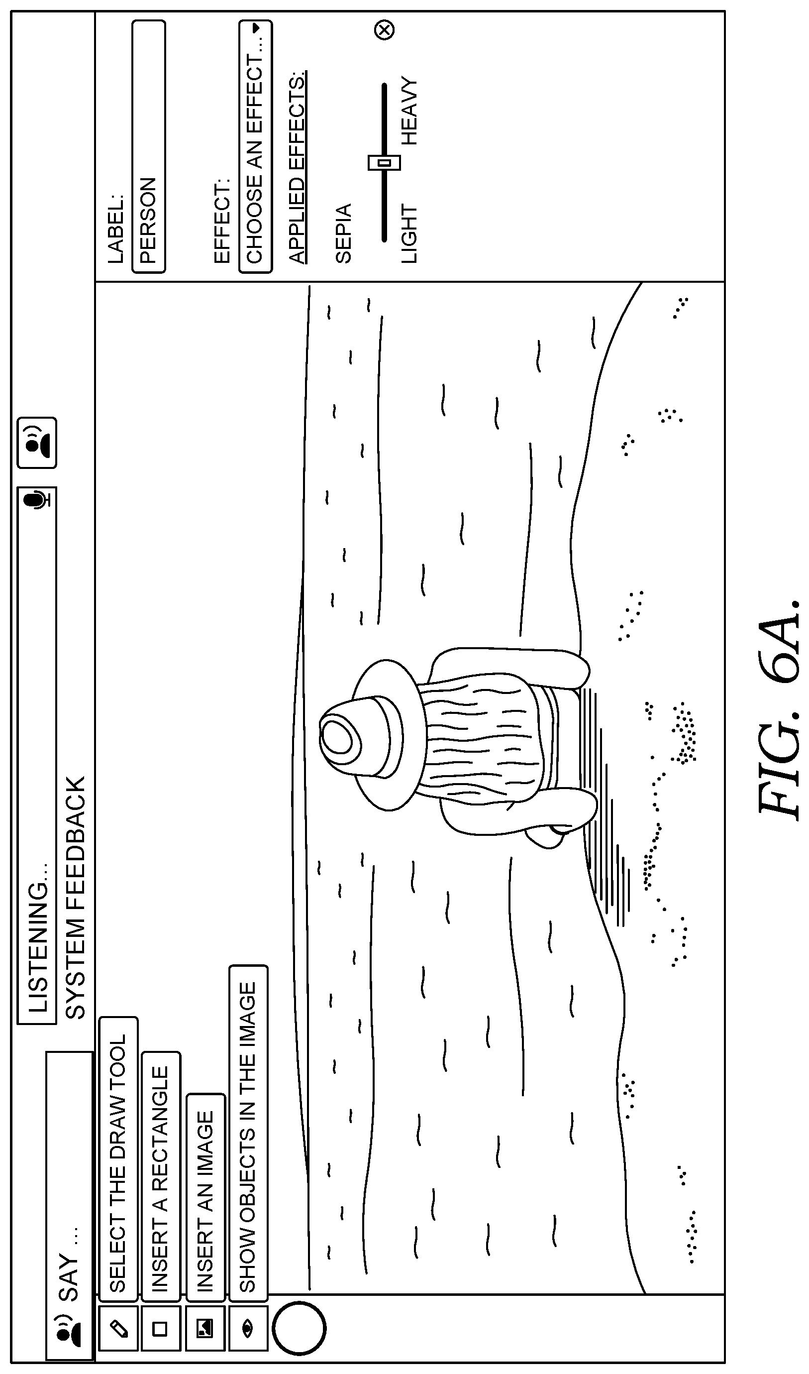 Patent US12112097 Figure 10 – Facilitating discovery of verbal commands using multimodal interfaces