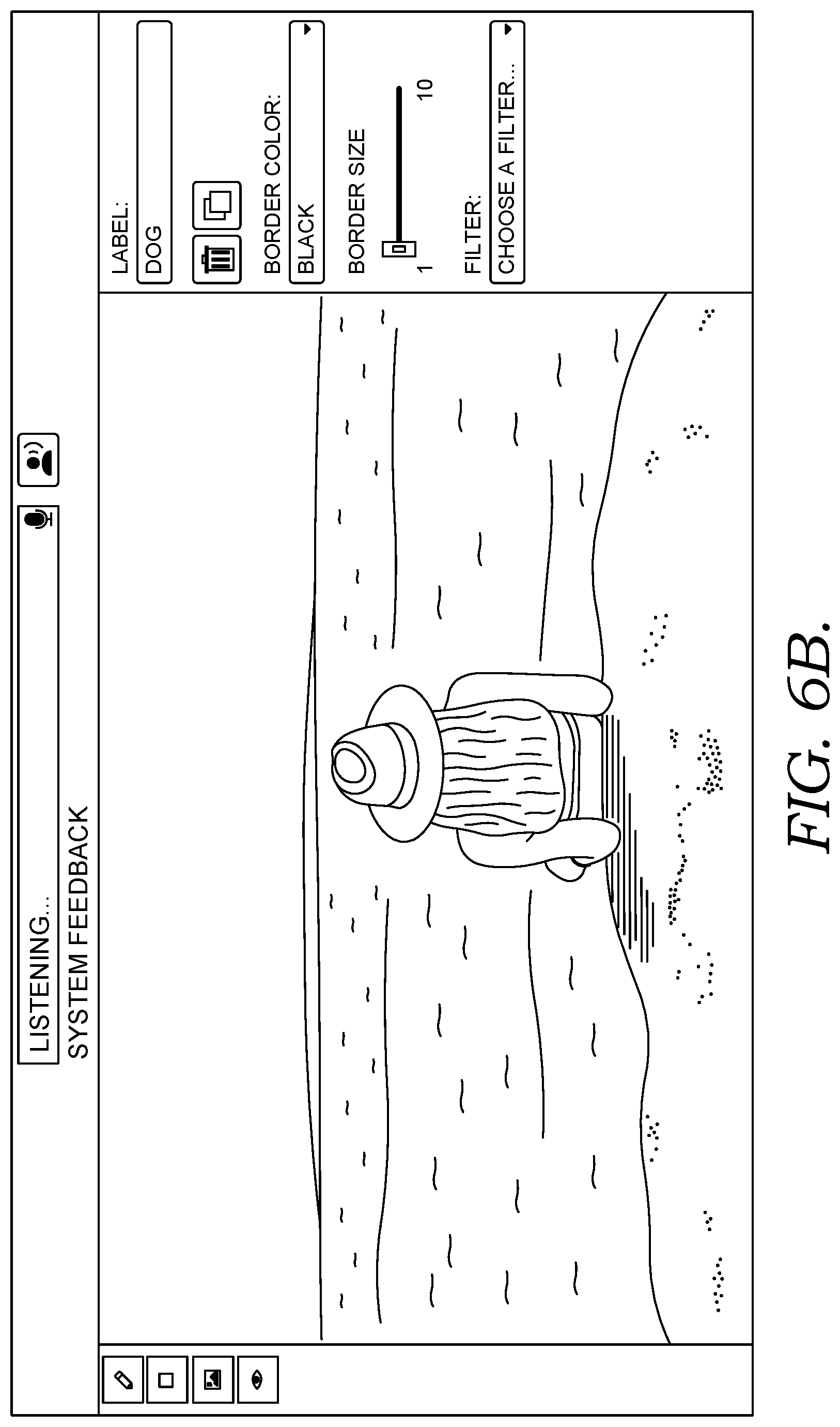 Patent US12112097 Figure 11 – Facilitating discovery of verbal commands using multimodal interfaces