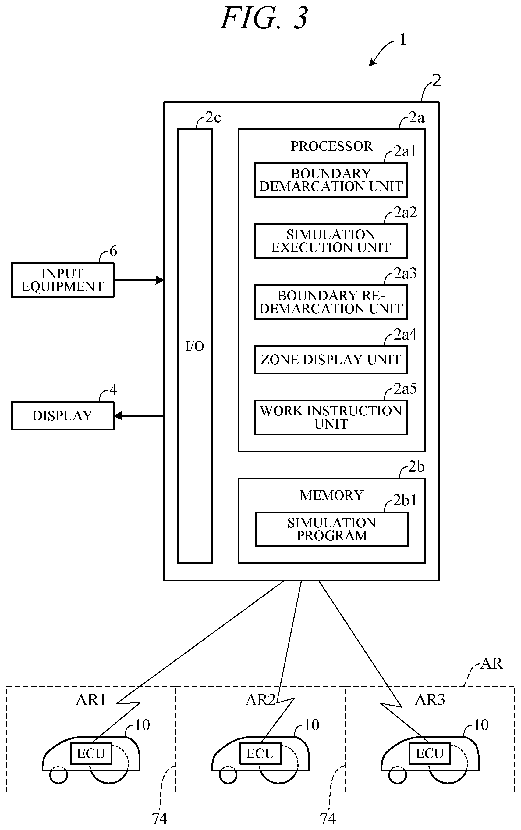 Patent US12112103 Figure 3 – Work area zone boundary demarcation apparatus of autonomously navigating work machine