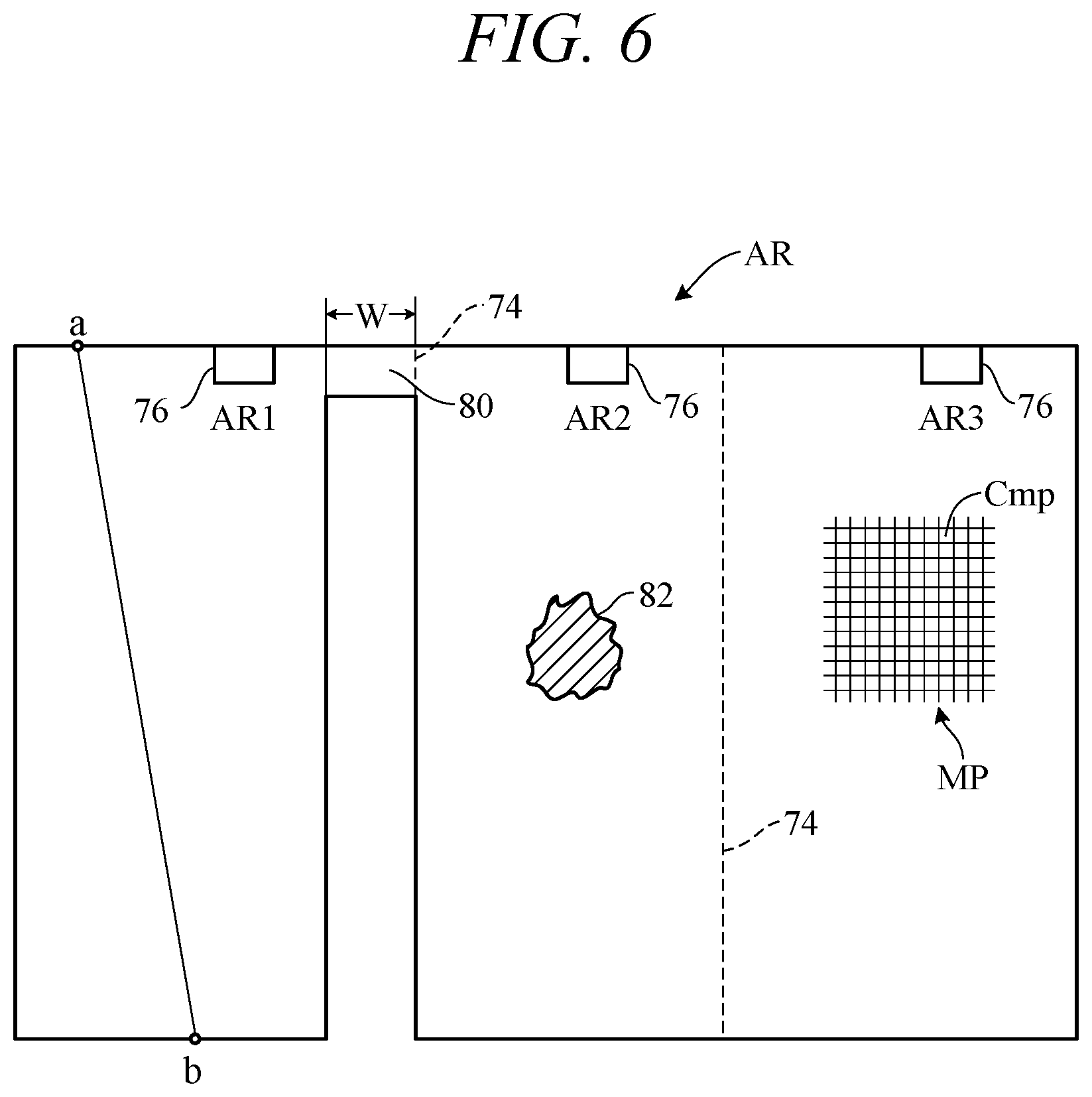 Patent US12112103 Figure 6 – Work area zone boundary demarcation apparatus of autonomously navigating work machine