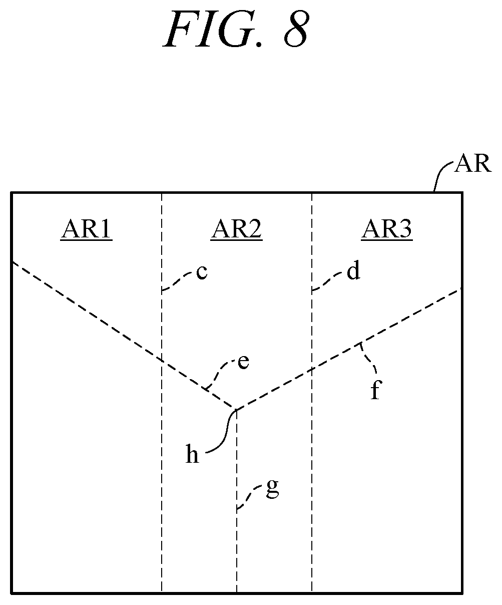 Patent US12112103 Figure 8 – Work area zone boundary demarcation apparatus of autonomously navigating work machine