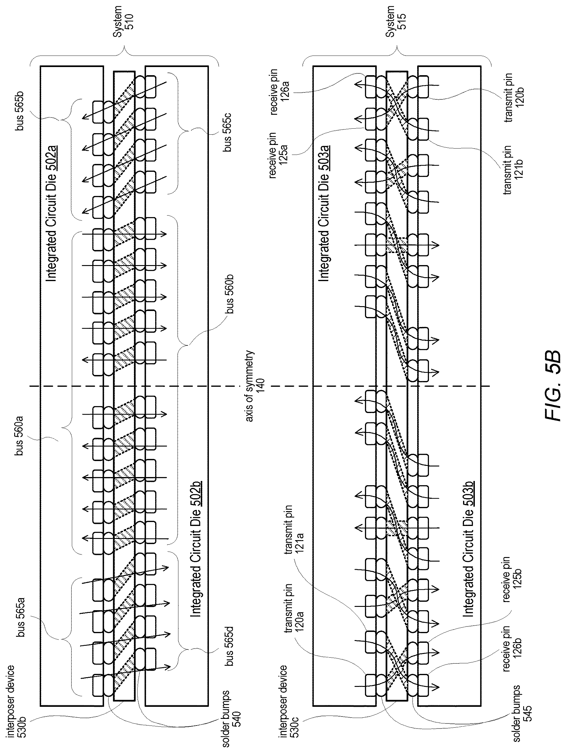 Patent US12112113 Figure 6 – Complementary die-to-die interface