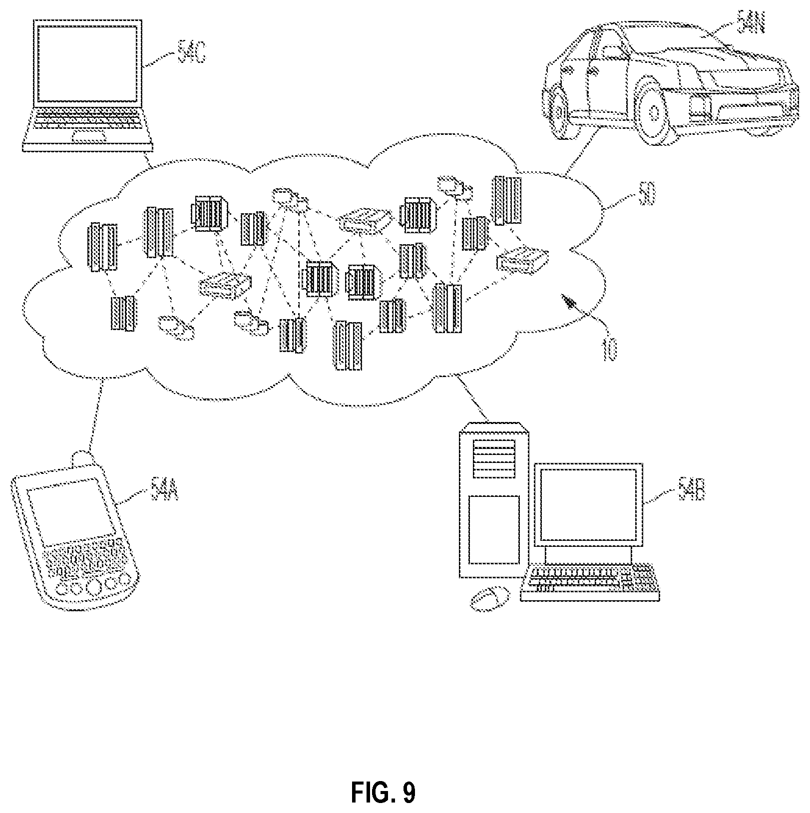 Patent US12112114 Figure 8 – Hierarchical color decomposition of library cells with boundary-aware color selection