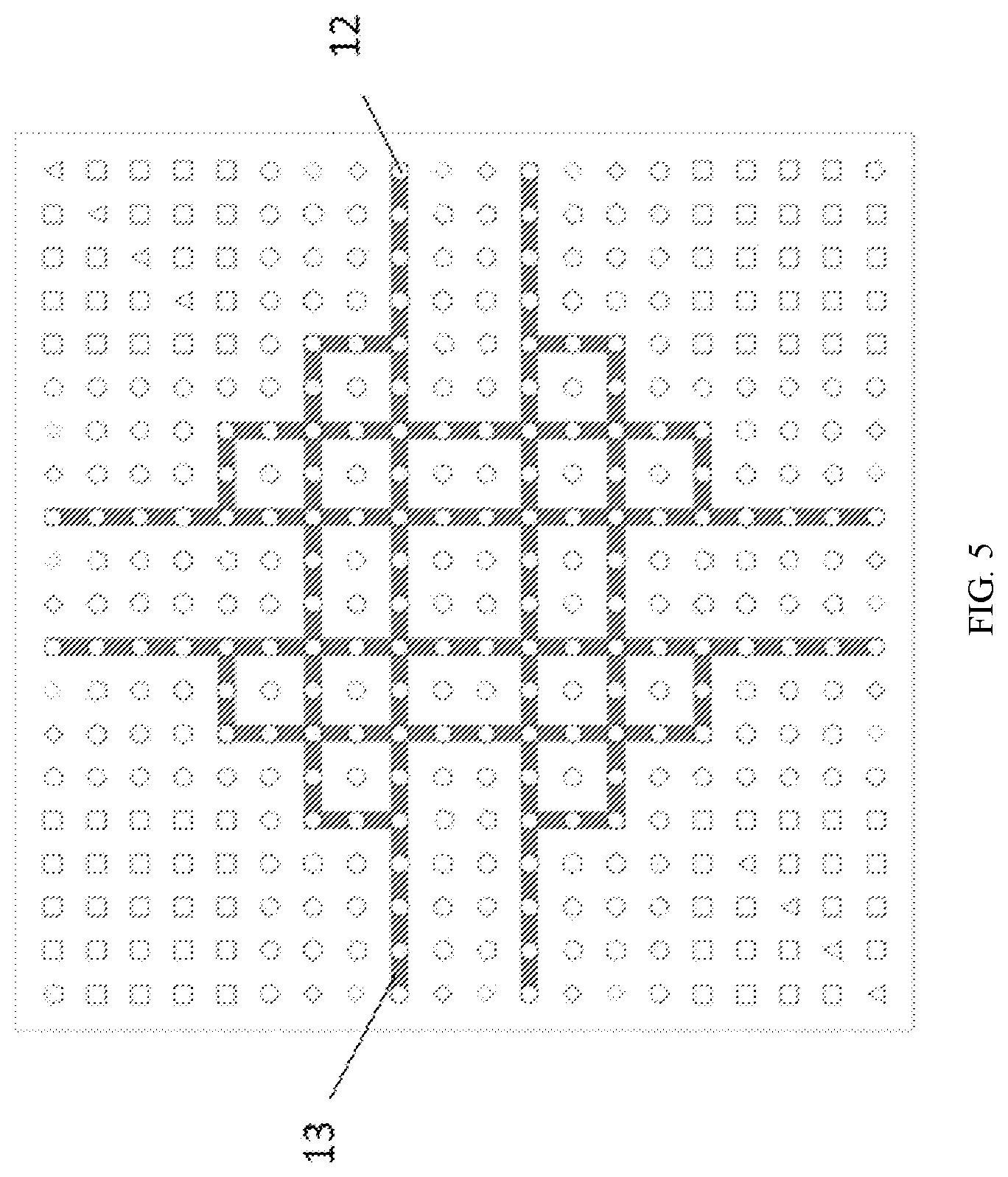 Patent US12112115 Figure 5 – Routing structure and method of wafer substrate with standard integration zone for integration on-wafer