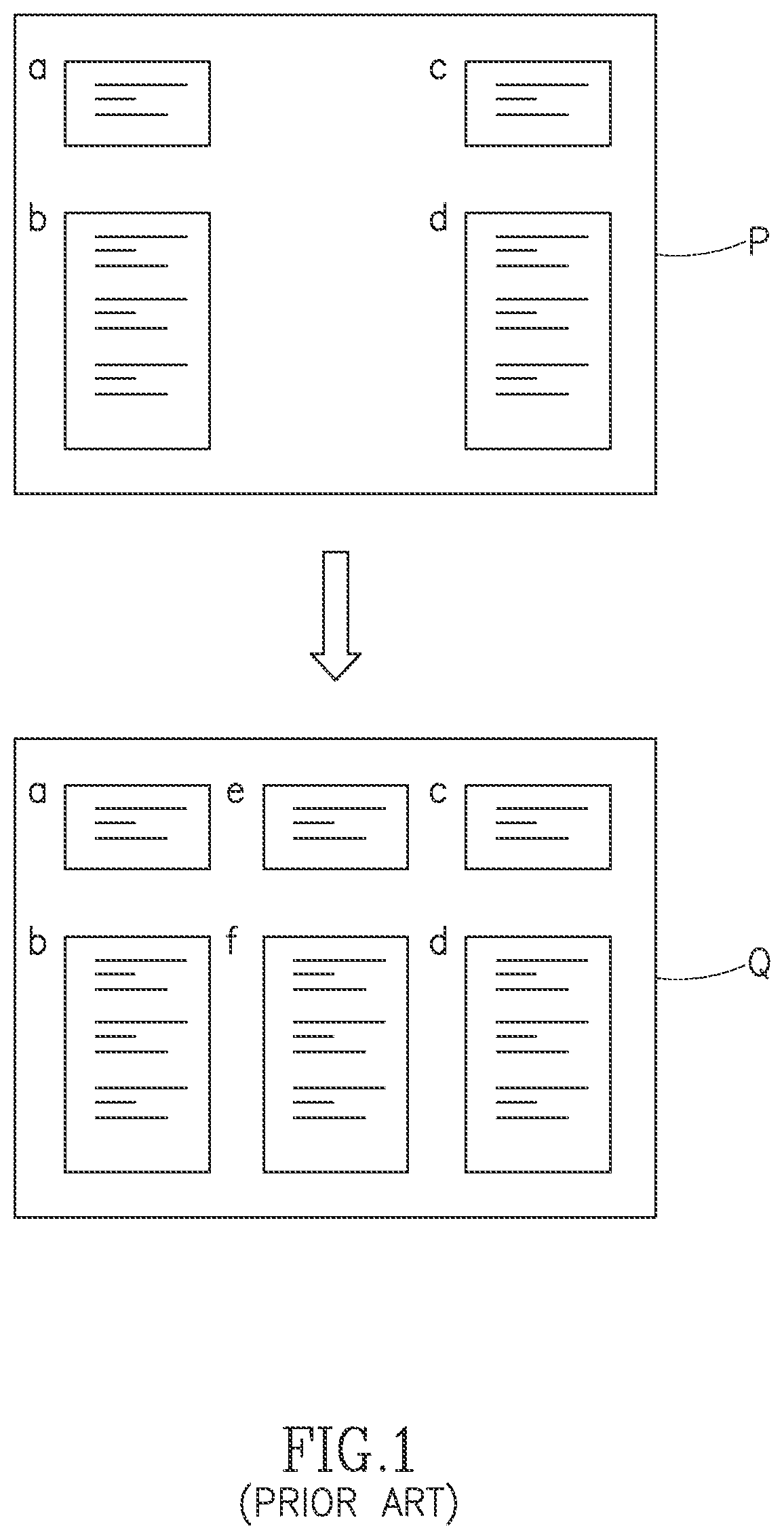 Patent US12112120 Figure 1 – System and method for extended dynamic layout