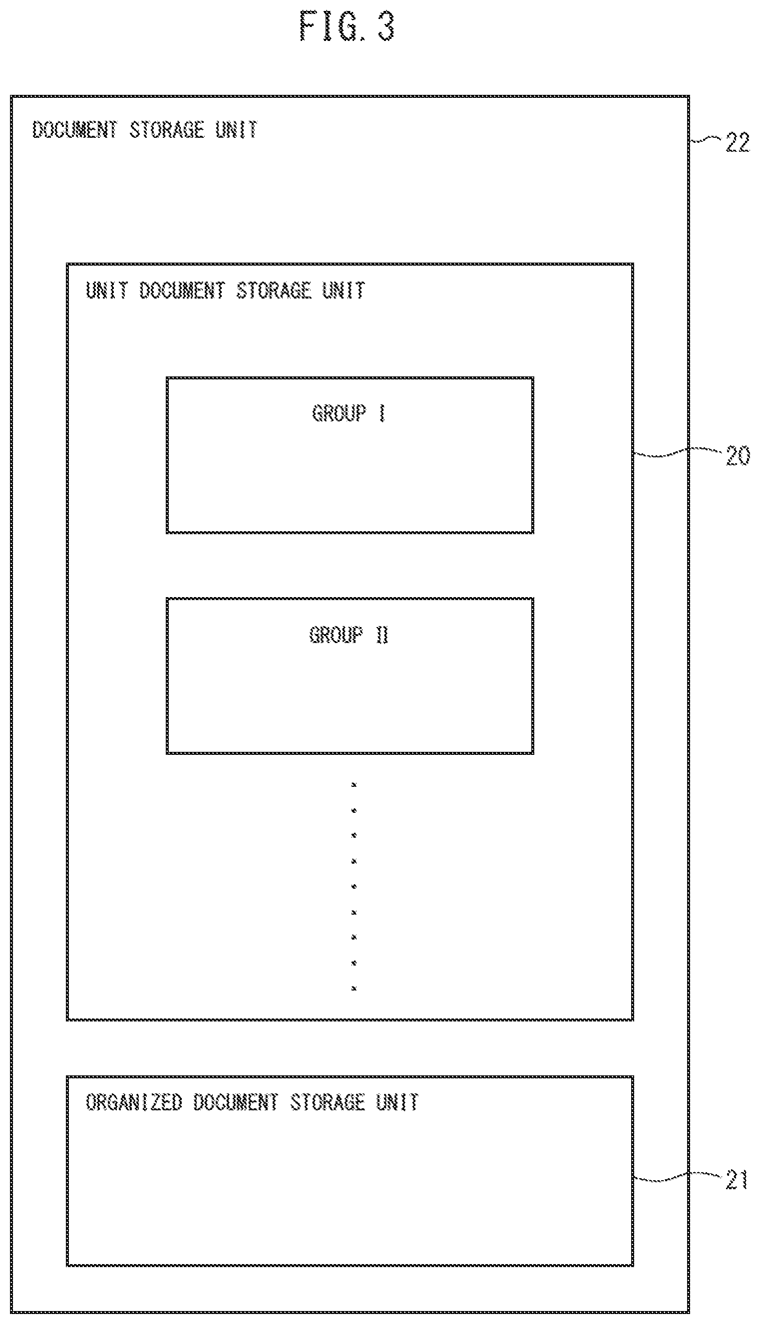 Patent US12112122 Figure 3 – Document creation device