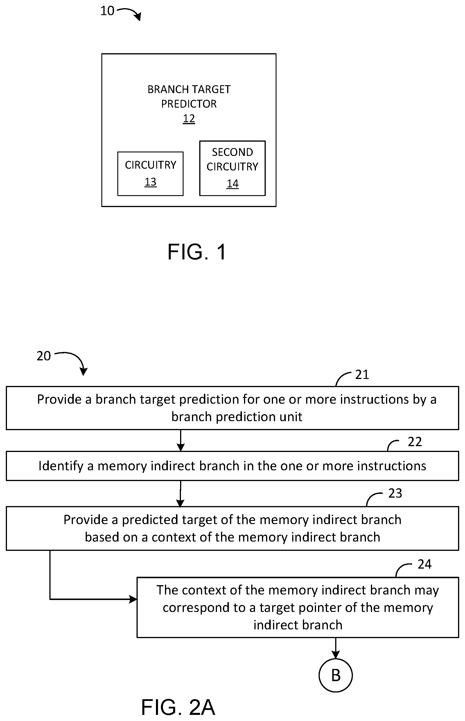 Patent US12112173 — Context-based loop branch prediction — Figure 1