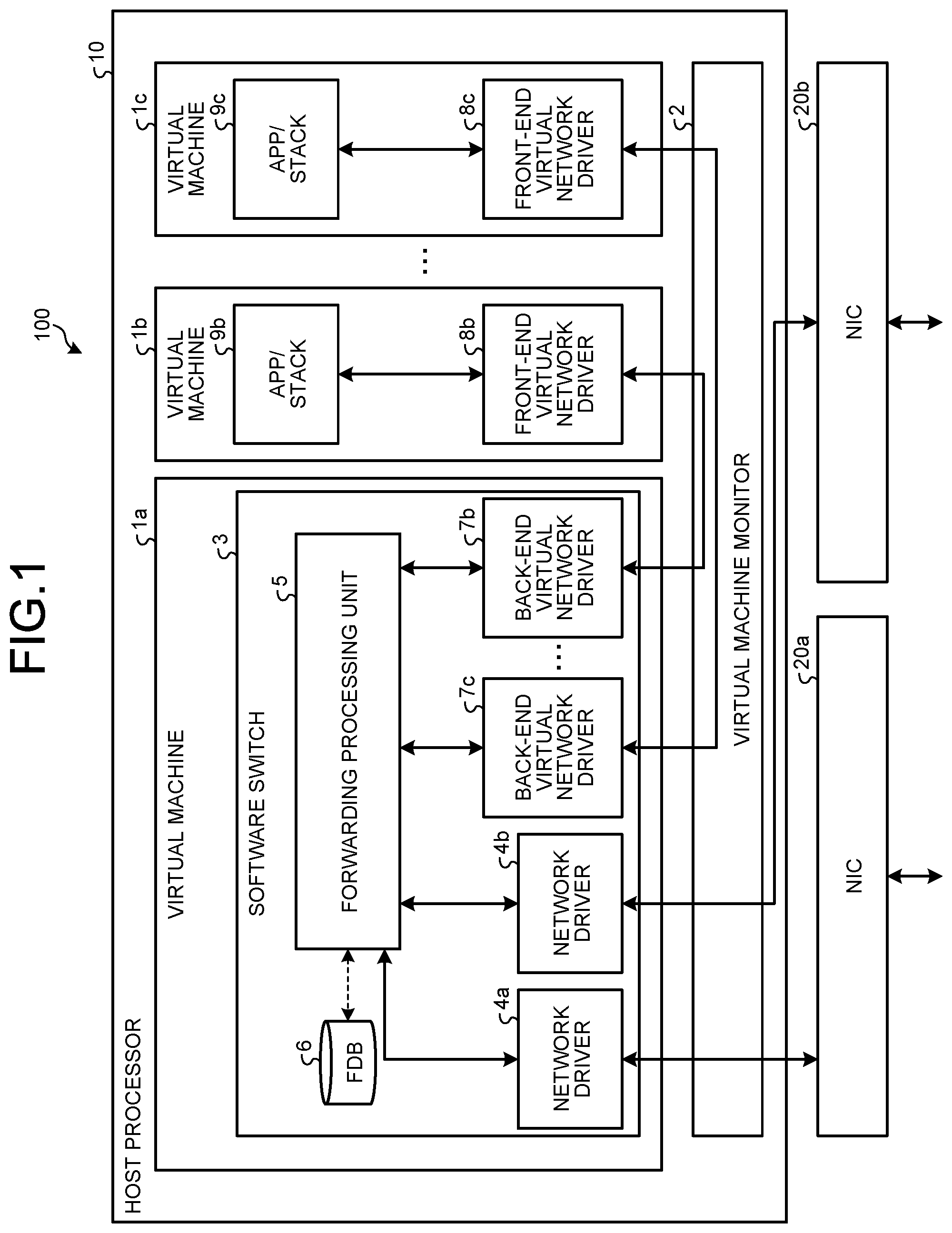 Patent US12112185 Figure 1 – Communication apparatus, communication system, notification method, and computer program product