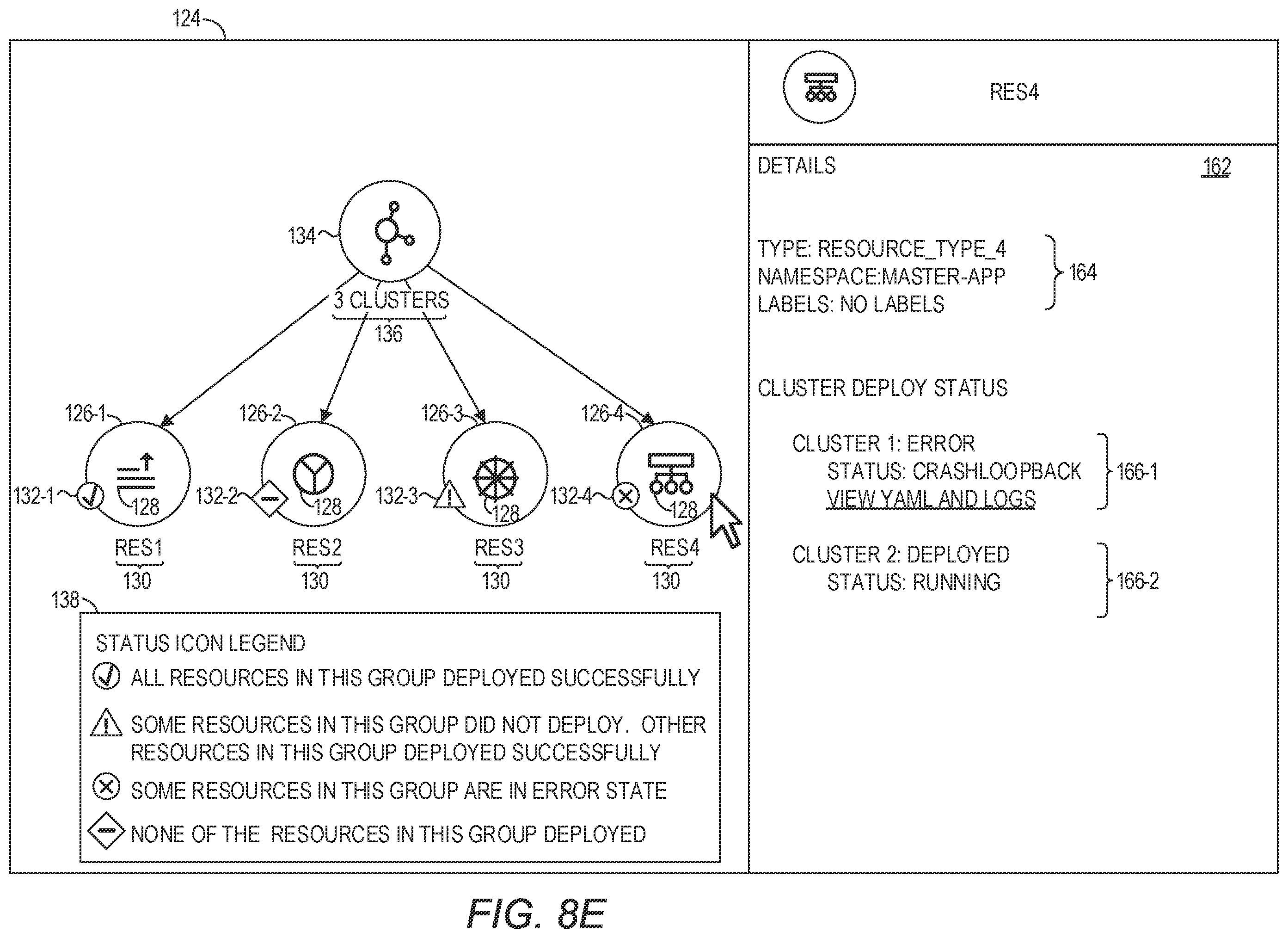 Patent US12112187 Figure 15 – Scalable visualization of a containerized application in a multiple-cluster environment