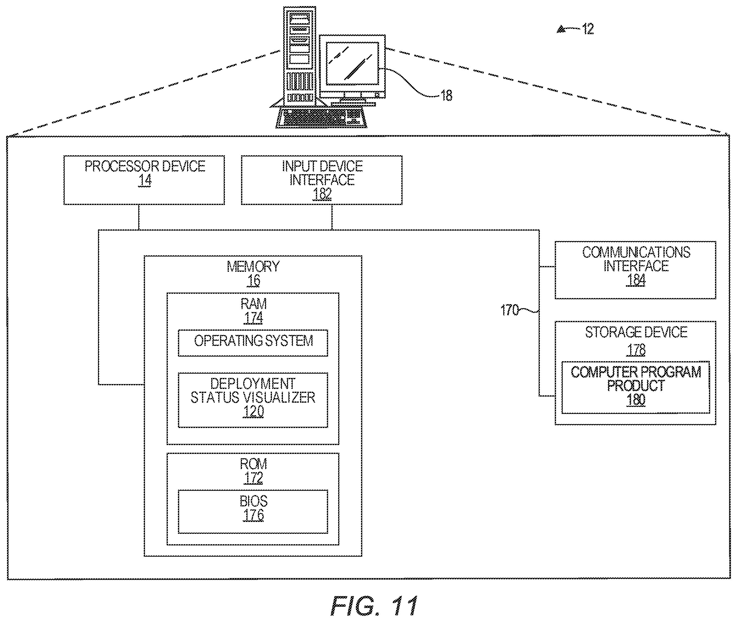 Patent US12112187 Figure 18 – Scalable visualization of a containerized application in a multiple-cluster environment
