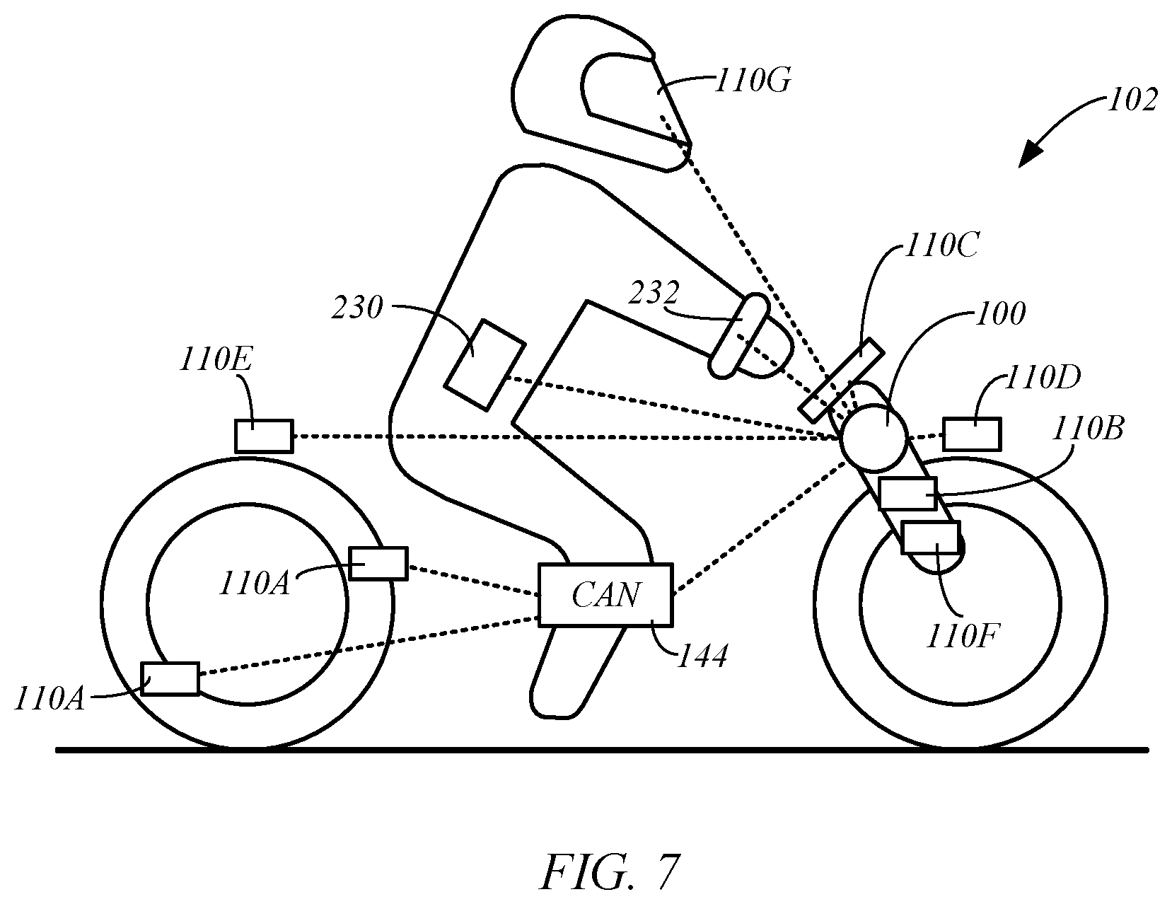 Patent US12112189 Figure 7 – Computing architecture for vehicle hardware and feature virtualization