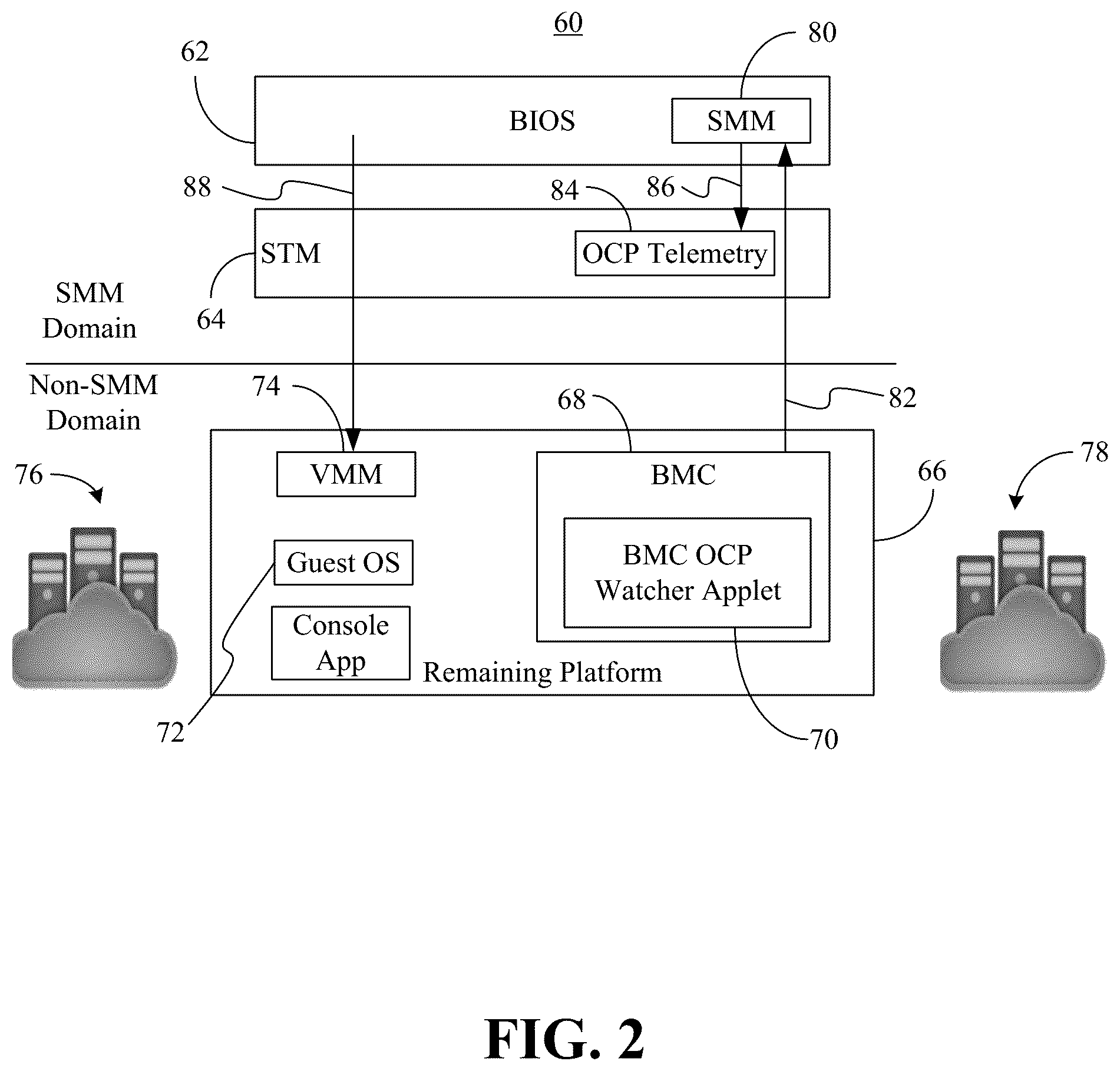 Patent US12112194 Figure 2 – Application aware graceful over current protection for multi-socket platforms