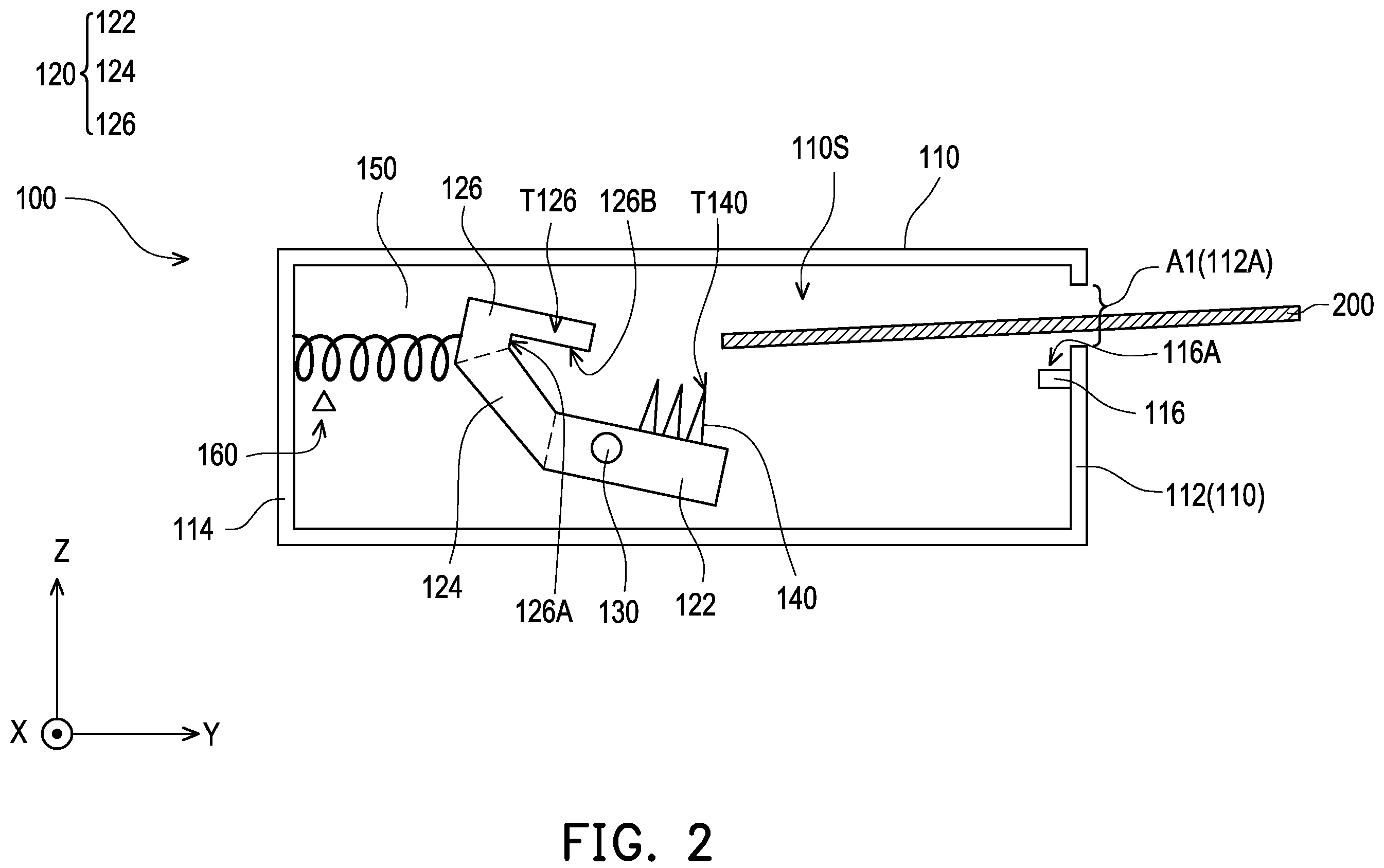 Patent US12112217 Figure 4 – Electronic card receiving device and method of using electronic card receiving device