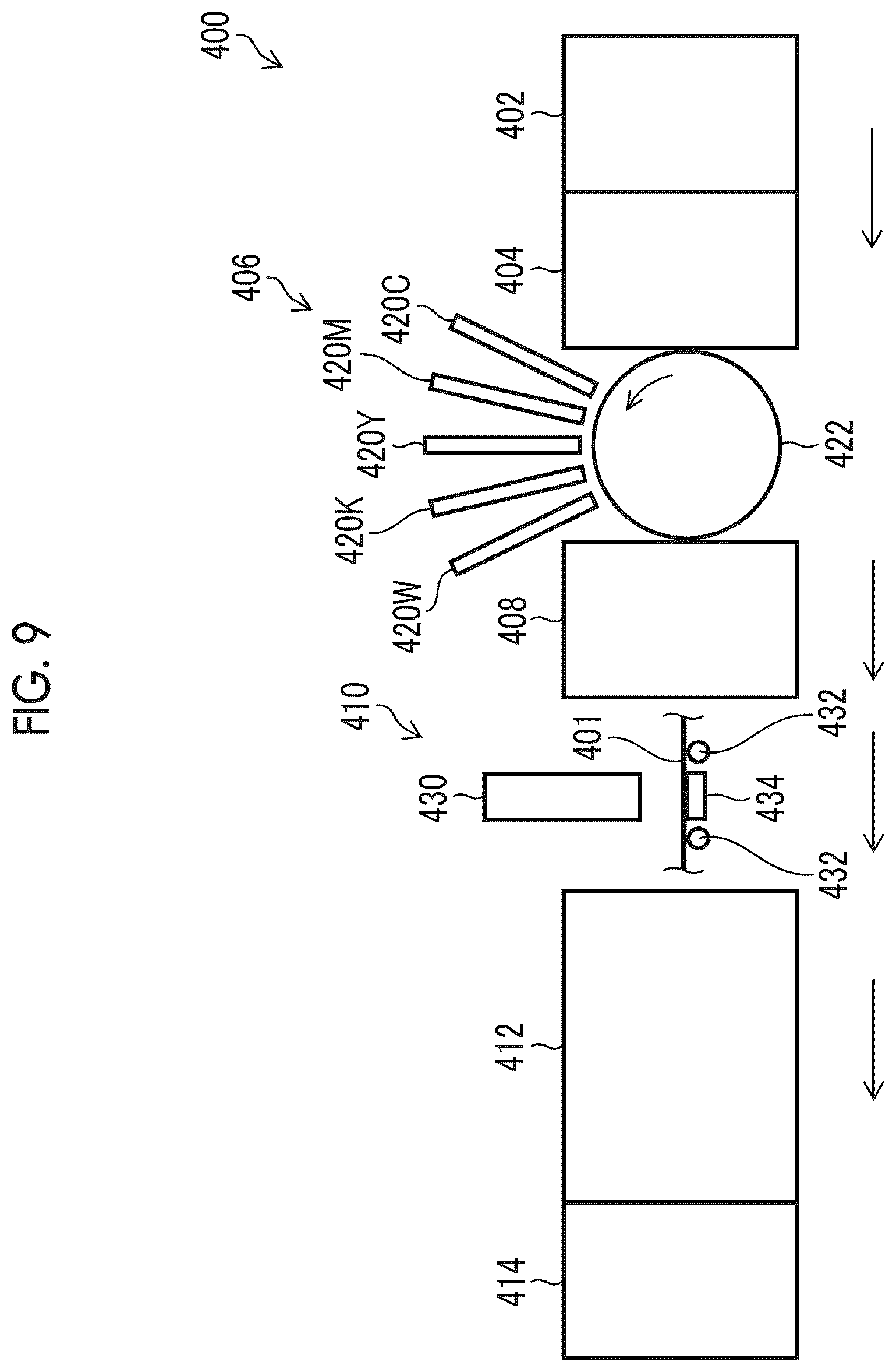 Patent US12112218 Figure 9 – Chart manufacturing apparatus, chart manufacturing method, program, and image forming system