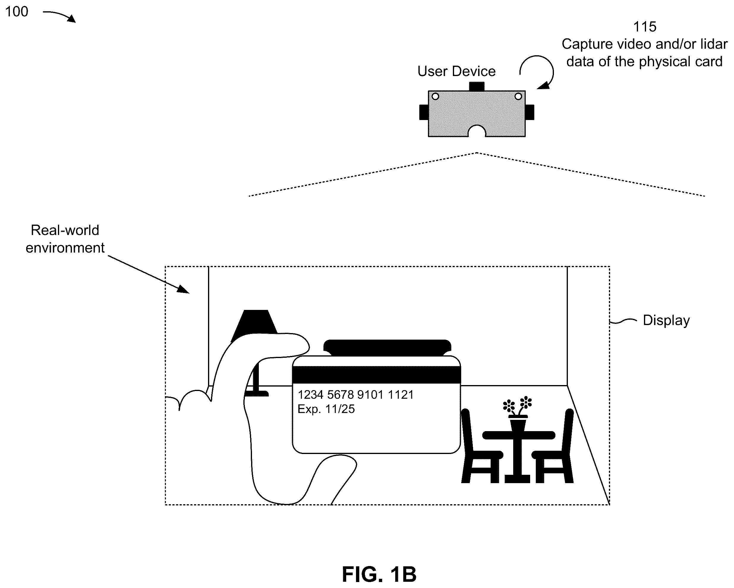 Patent US12112220 Figure 2 – Authenticating a physical card using sensor data