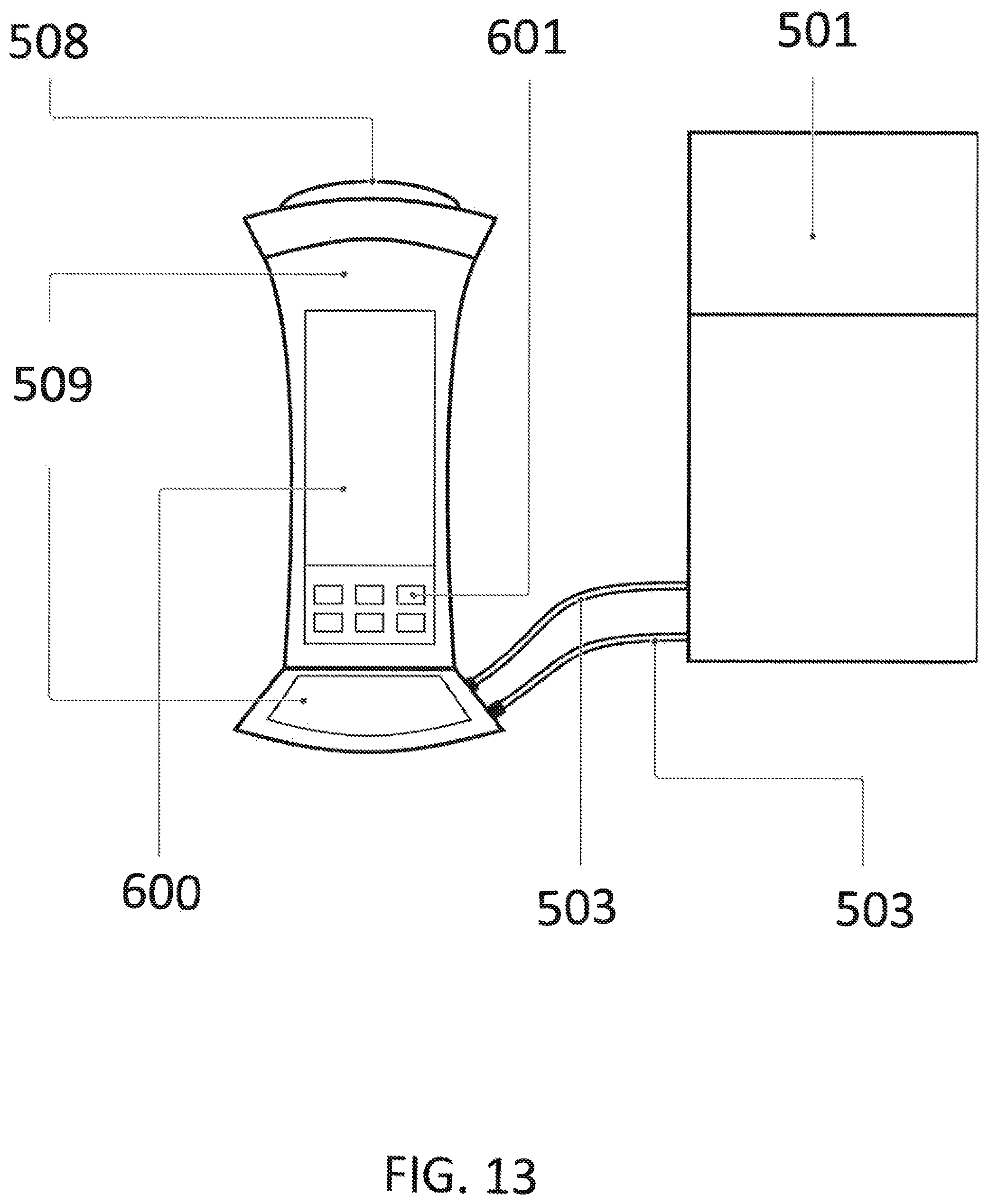 Patent US12112223 Figure 13 – Wireless device and selective user control and management of a wireless device and data