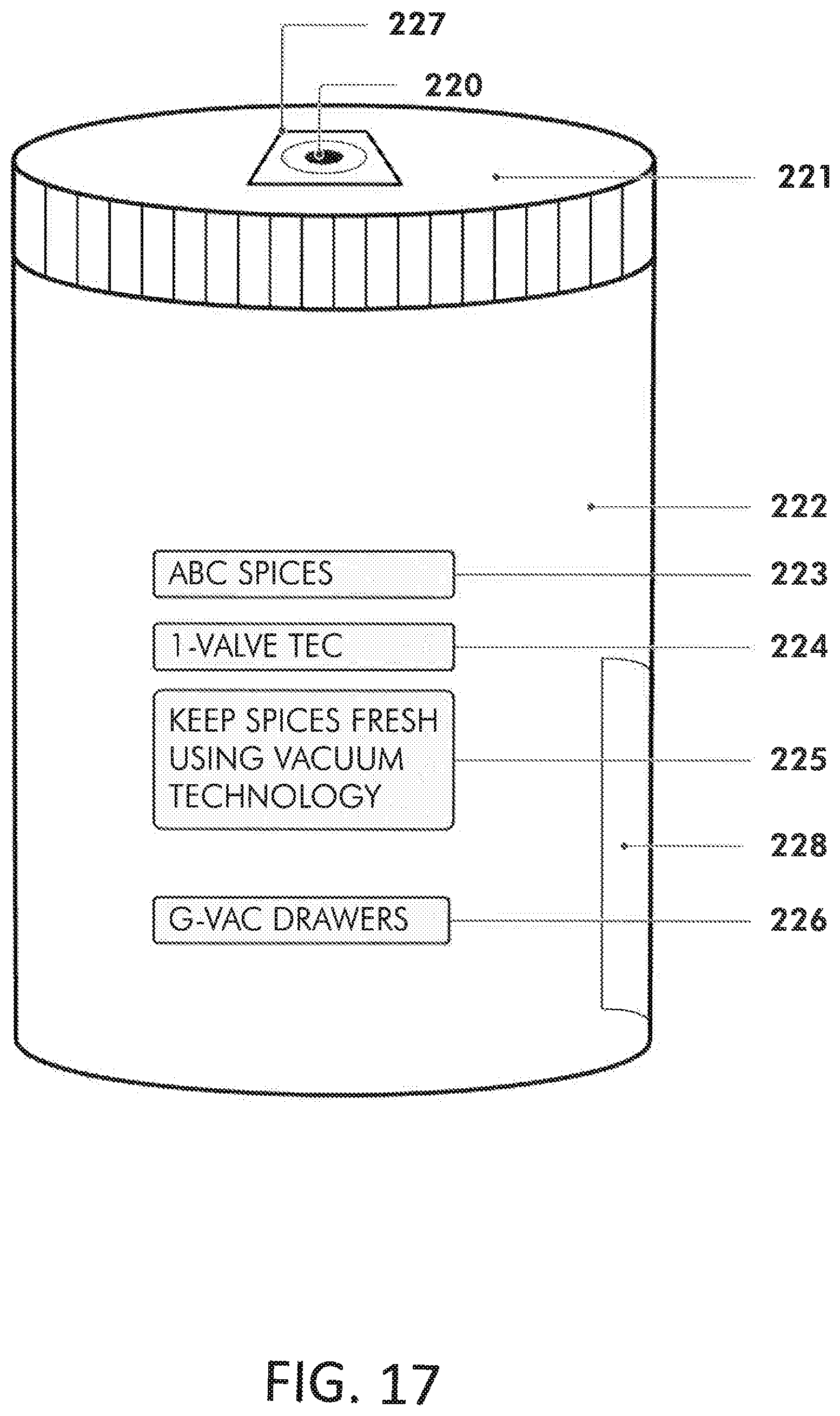 Patent US12112223 Figure 17 – Wireless device and selective user control and management of a wireless device and data