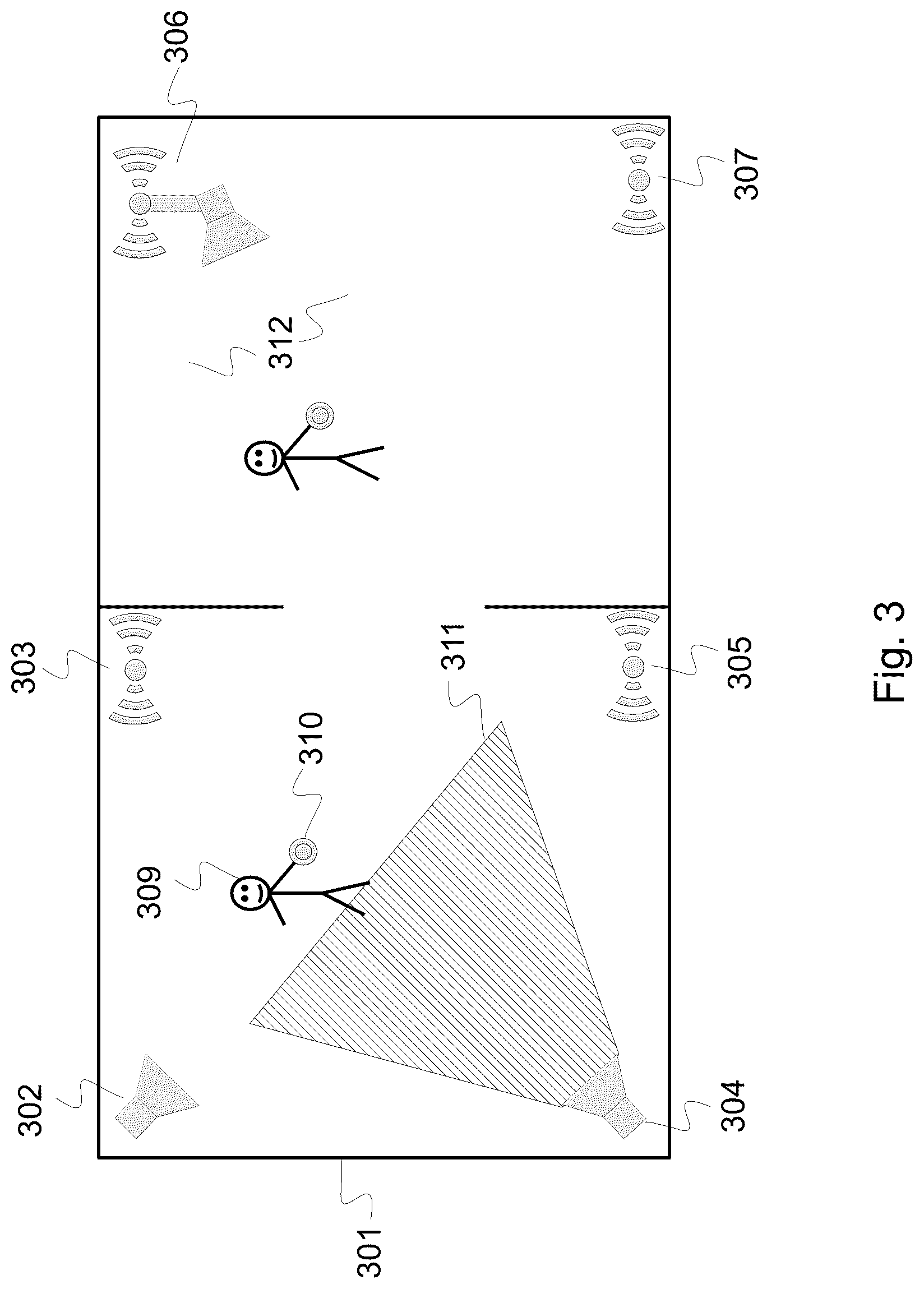 Patent US12112224 Figure 3 – Integrated camera and ultra-wideband location devices and related systems