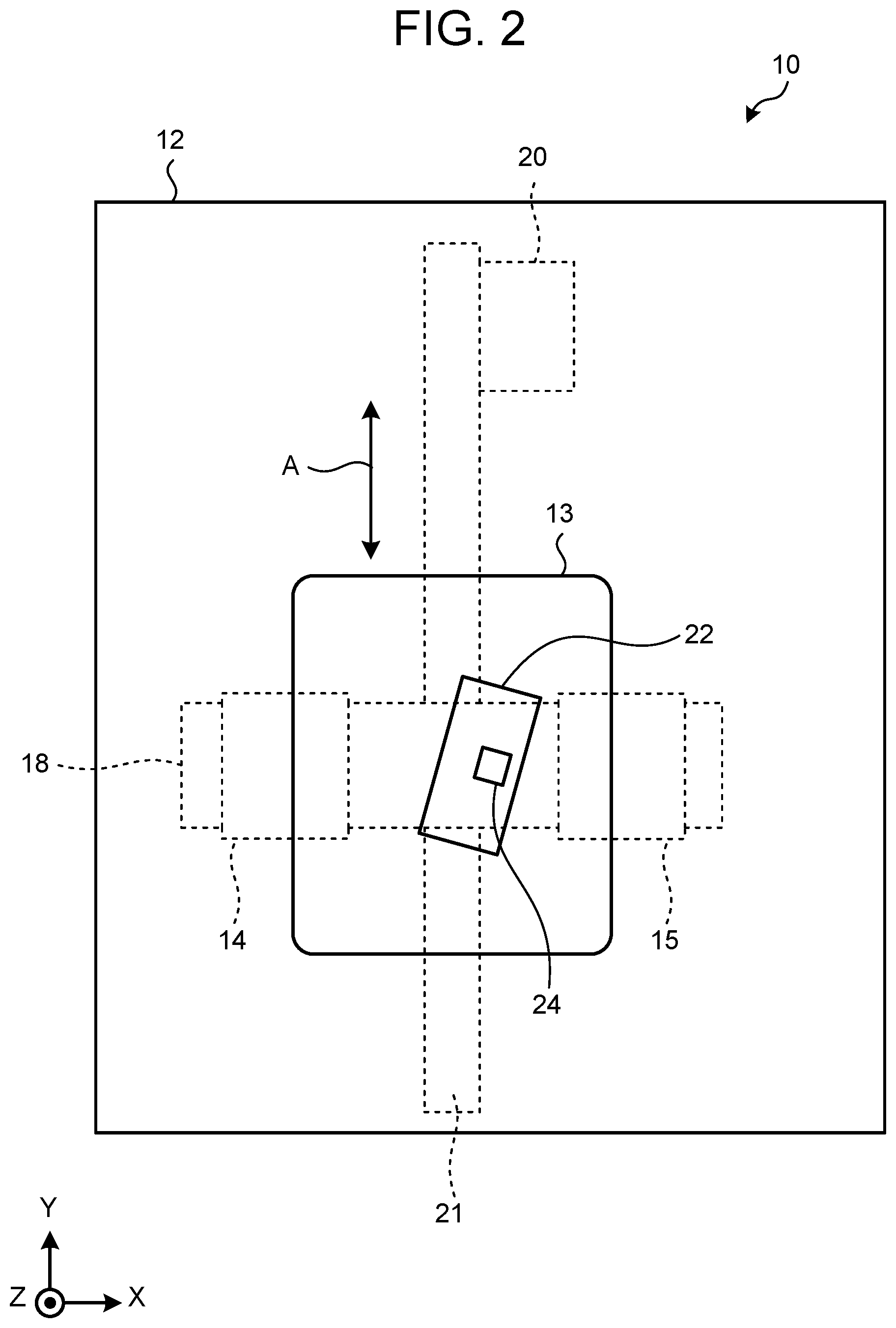 Patent US12112226 Figure 2 – Wireless tag reading apparatus, storage medium, and method