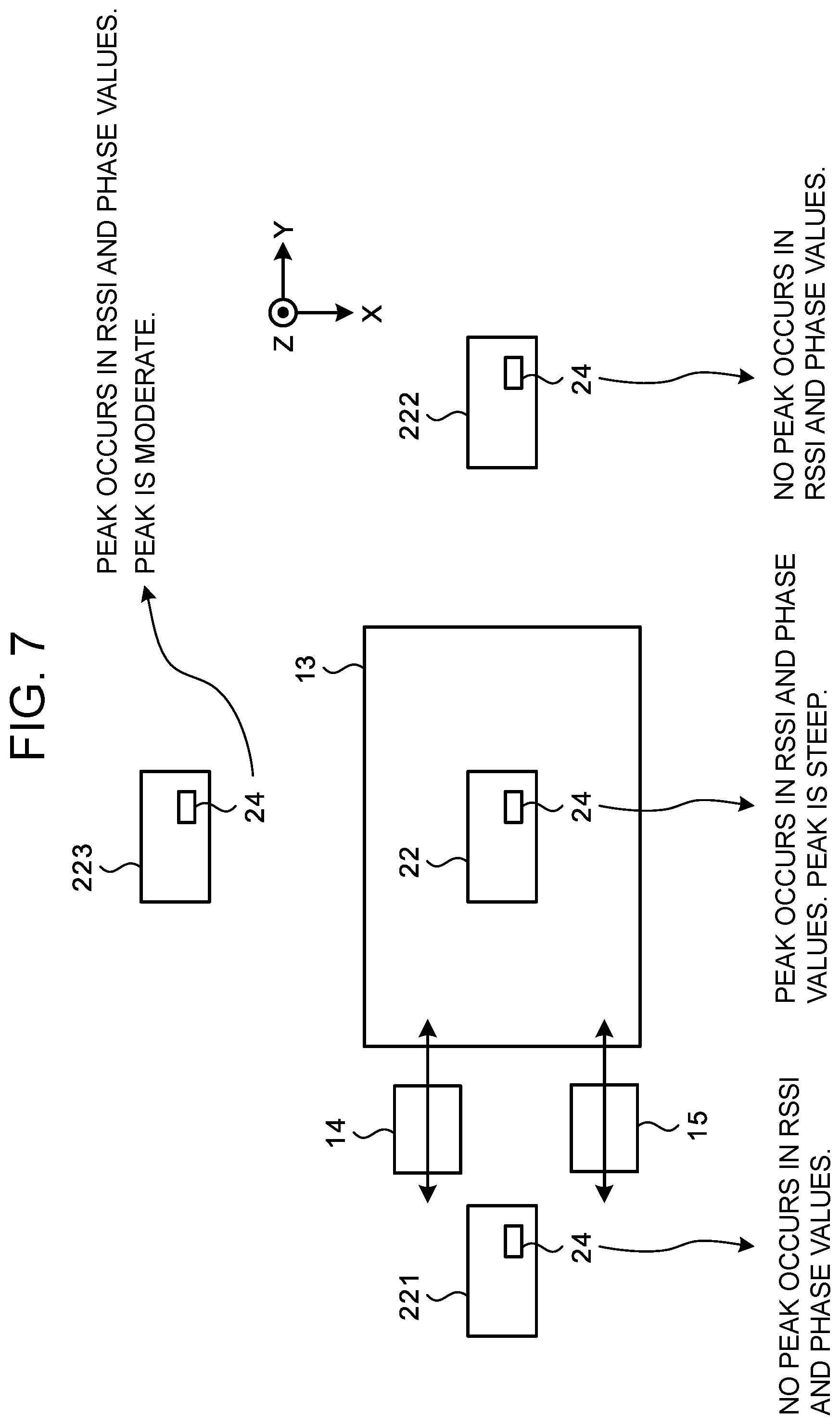 Patent US12112226 Figure 8 – Wireless tag reading apparatus, storage medium, and method