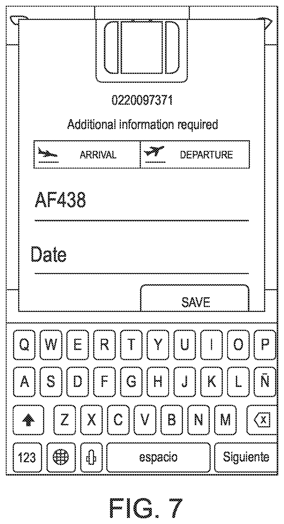 Patent US12112228 Figure 7 – Article handling system and method